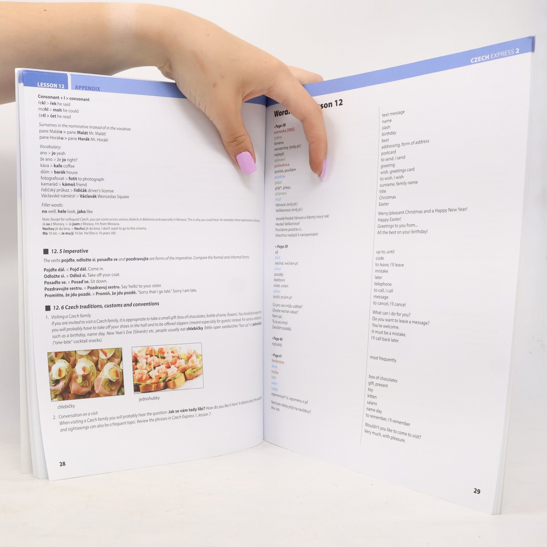Pavla Bořilová Čeština Expres 2. Příloha. Czech Express Appendix