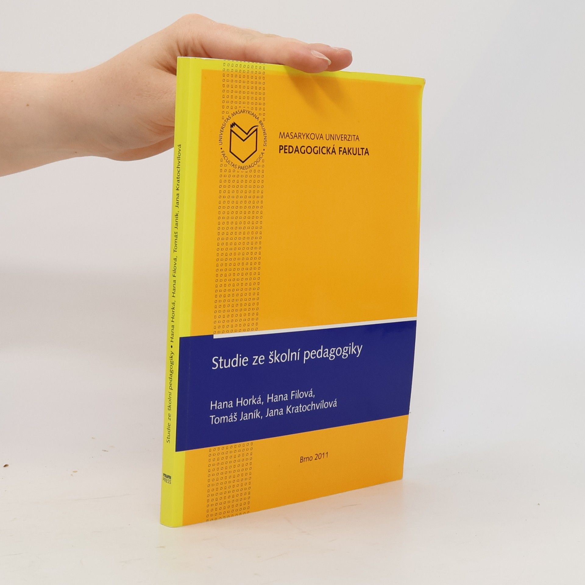 Hana Horká Studie ze školní pedagogiky