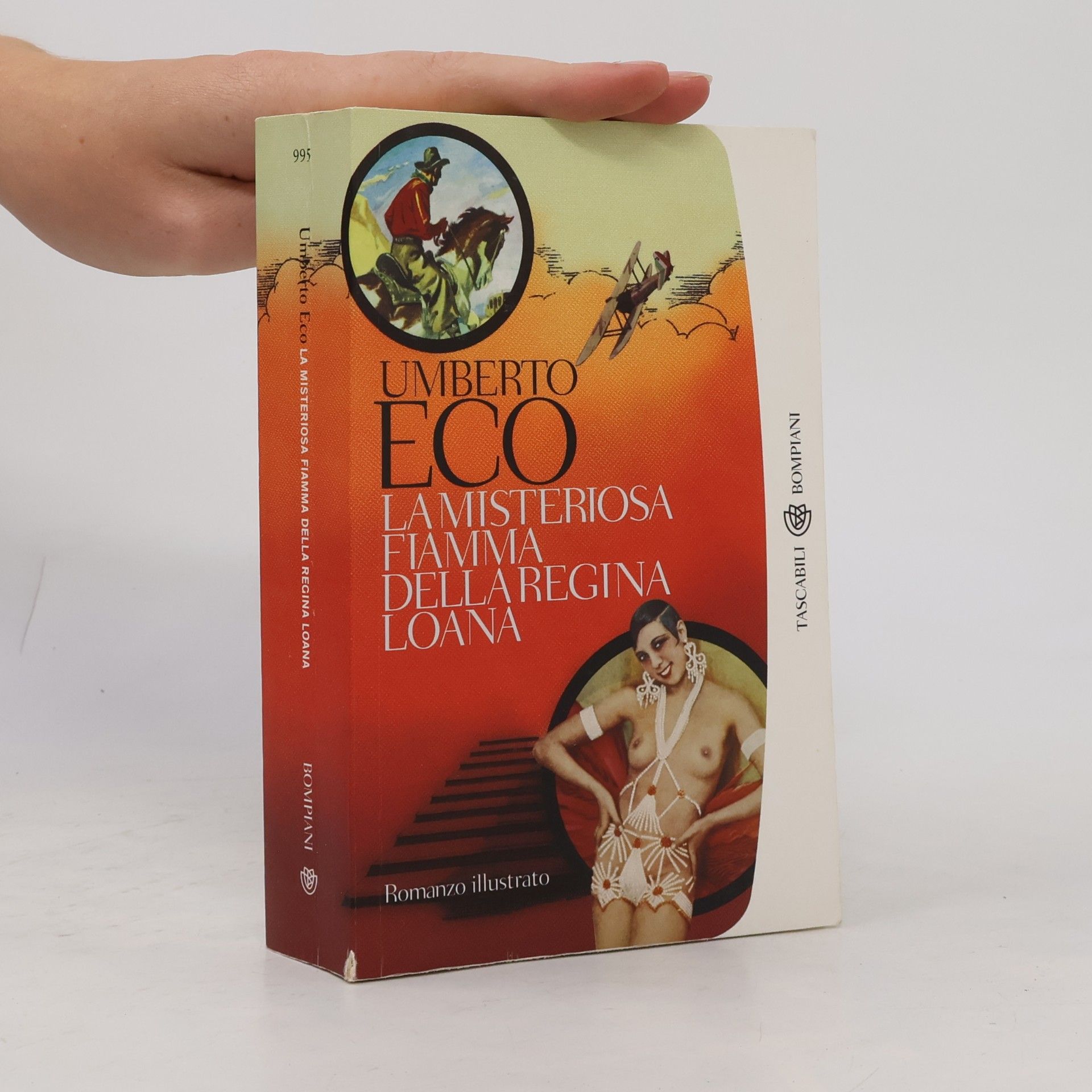 Umberto Eco La misteriosa fiamma della regina Loana : romanzo illustrato