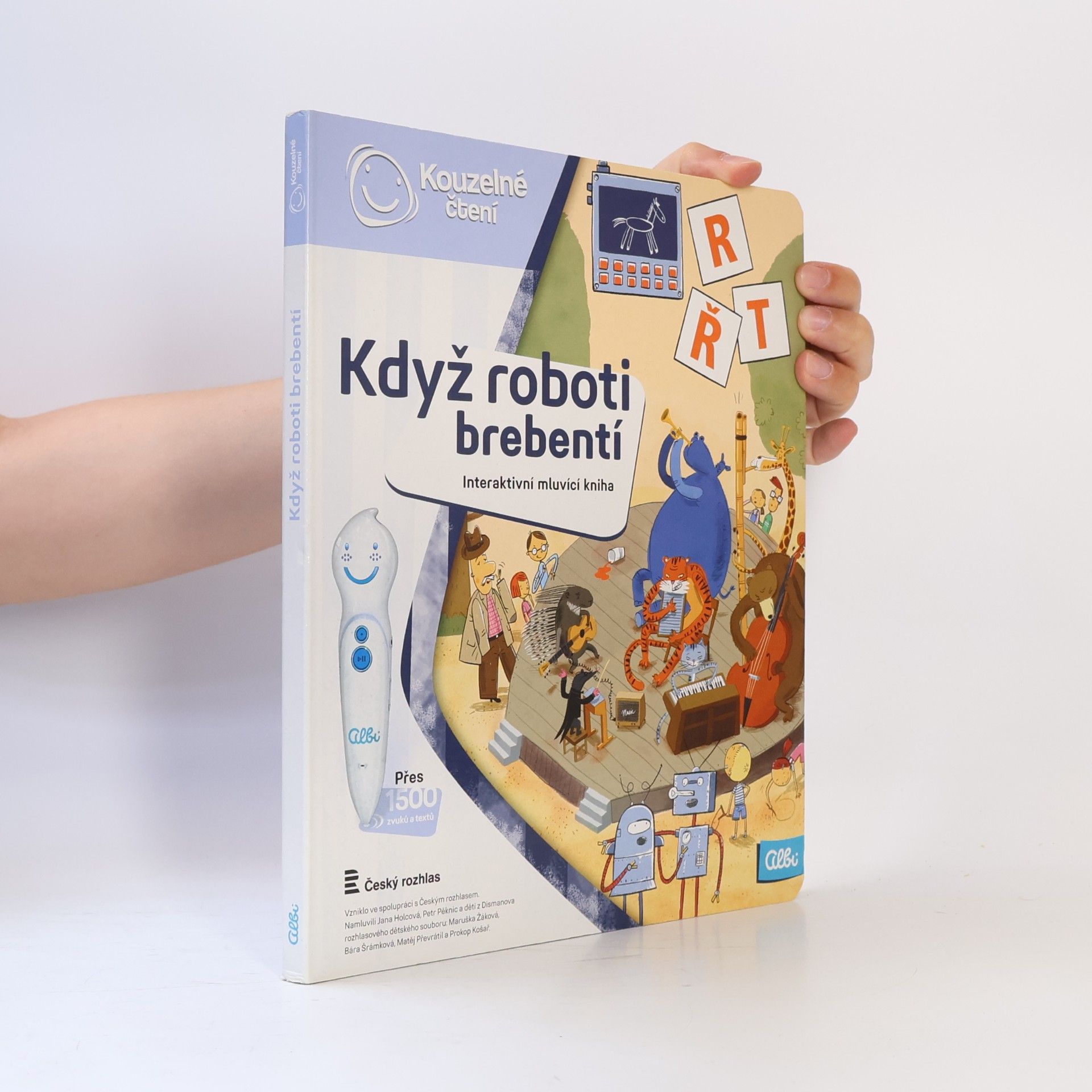 Když roboti brebentí. Interaktivní mluvicí kniha