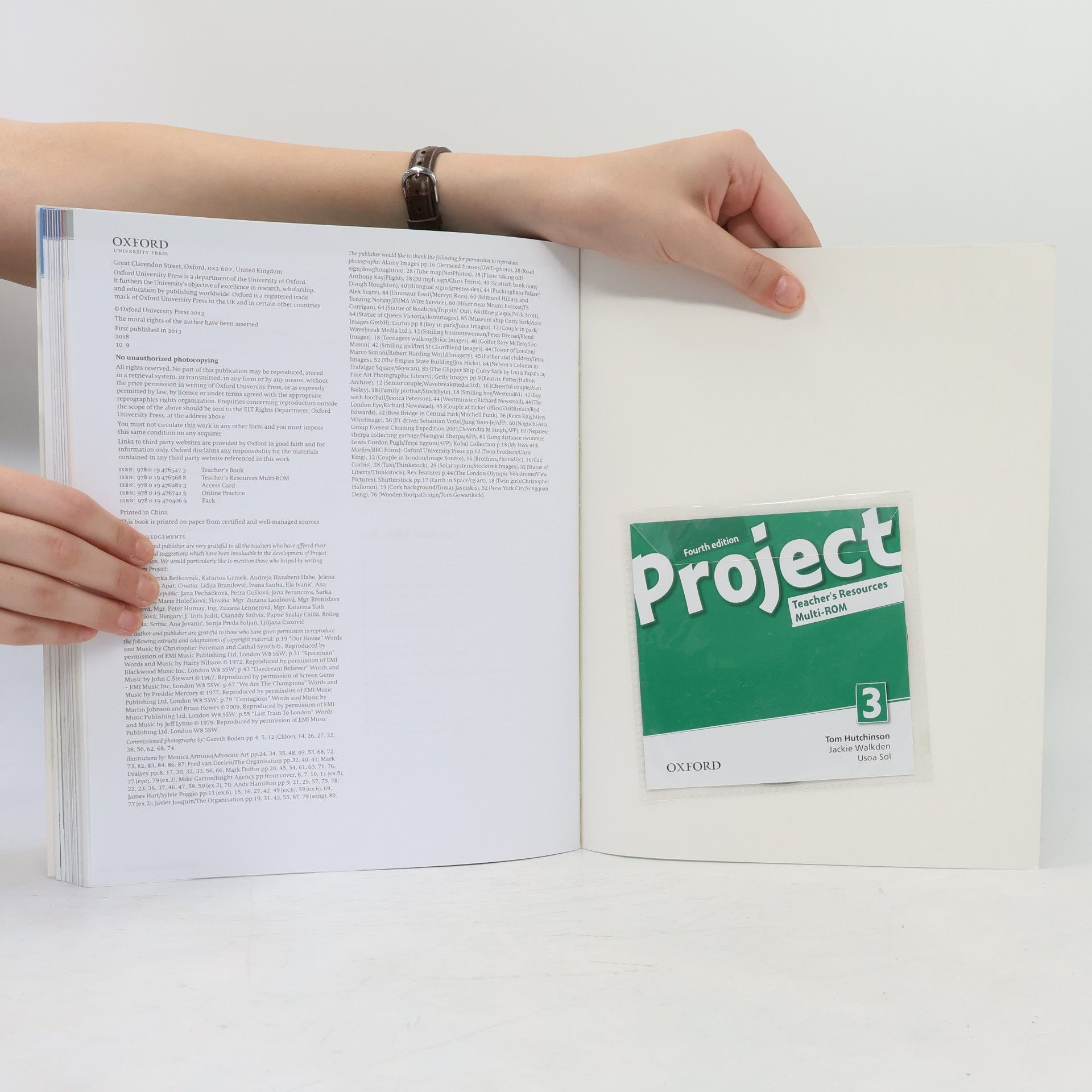 kolektiv Project 3, fourth edition; Teacher's Book