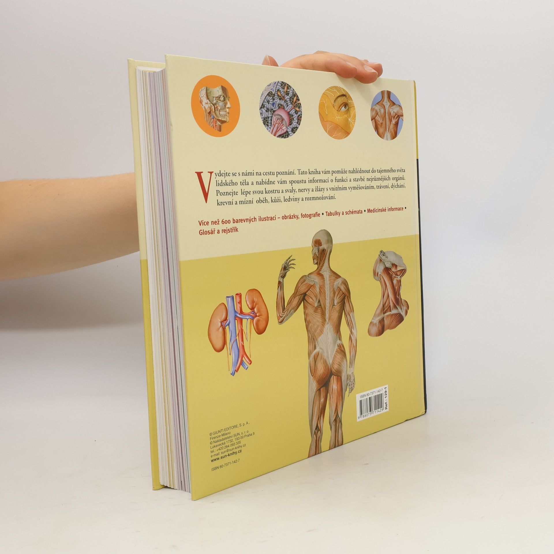 Adriana Rigutti Ilustrovaný atlas anatomie