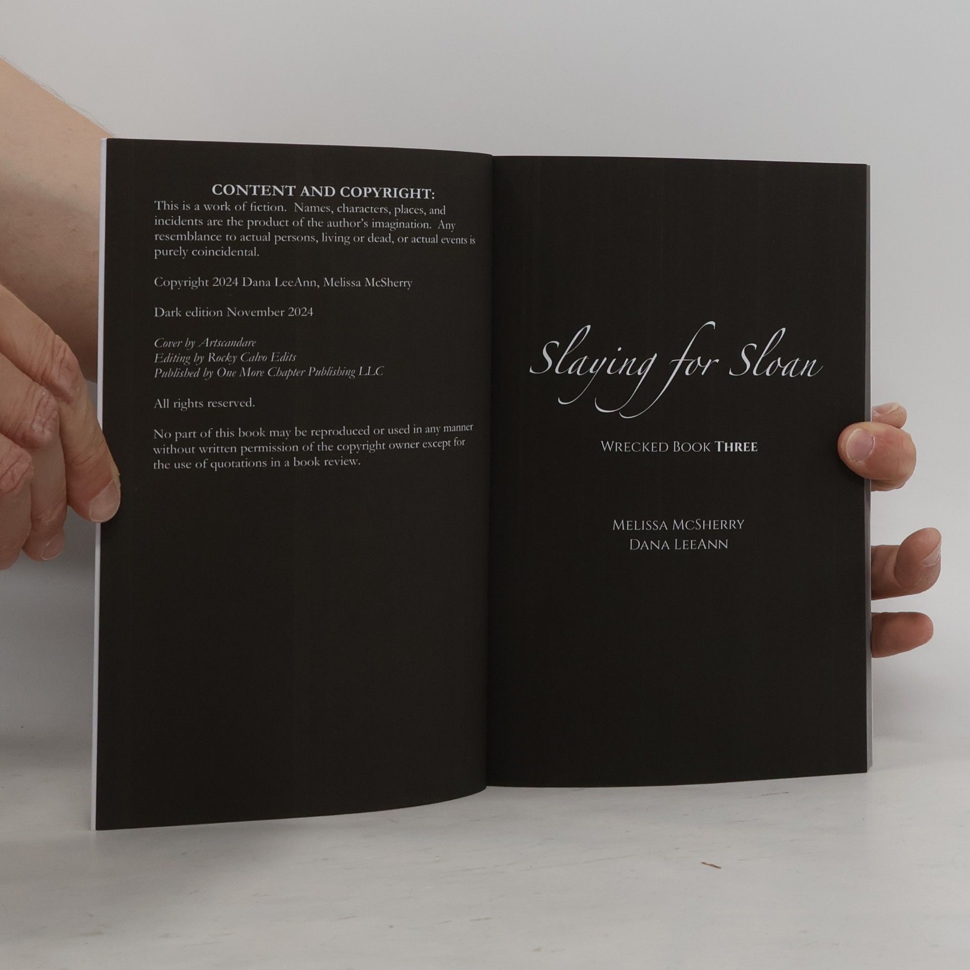Dana LeeAnn Wrecked Series - 3: Slaying For Sloan - Dark Edition