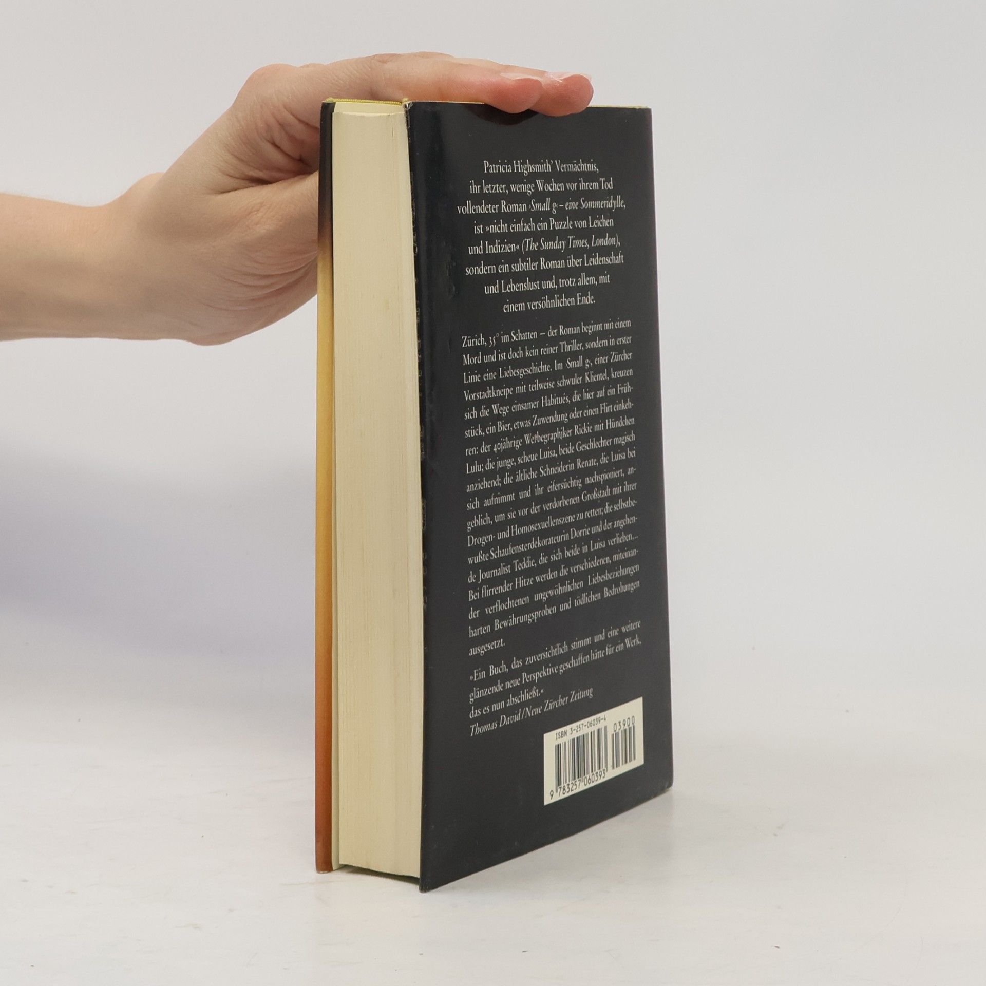 Patricia Highsmith "Small g" eine Sommeridylle