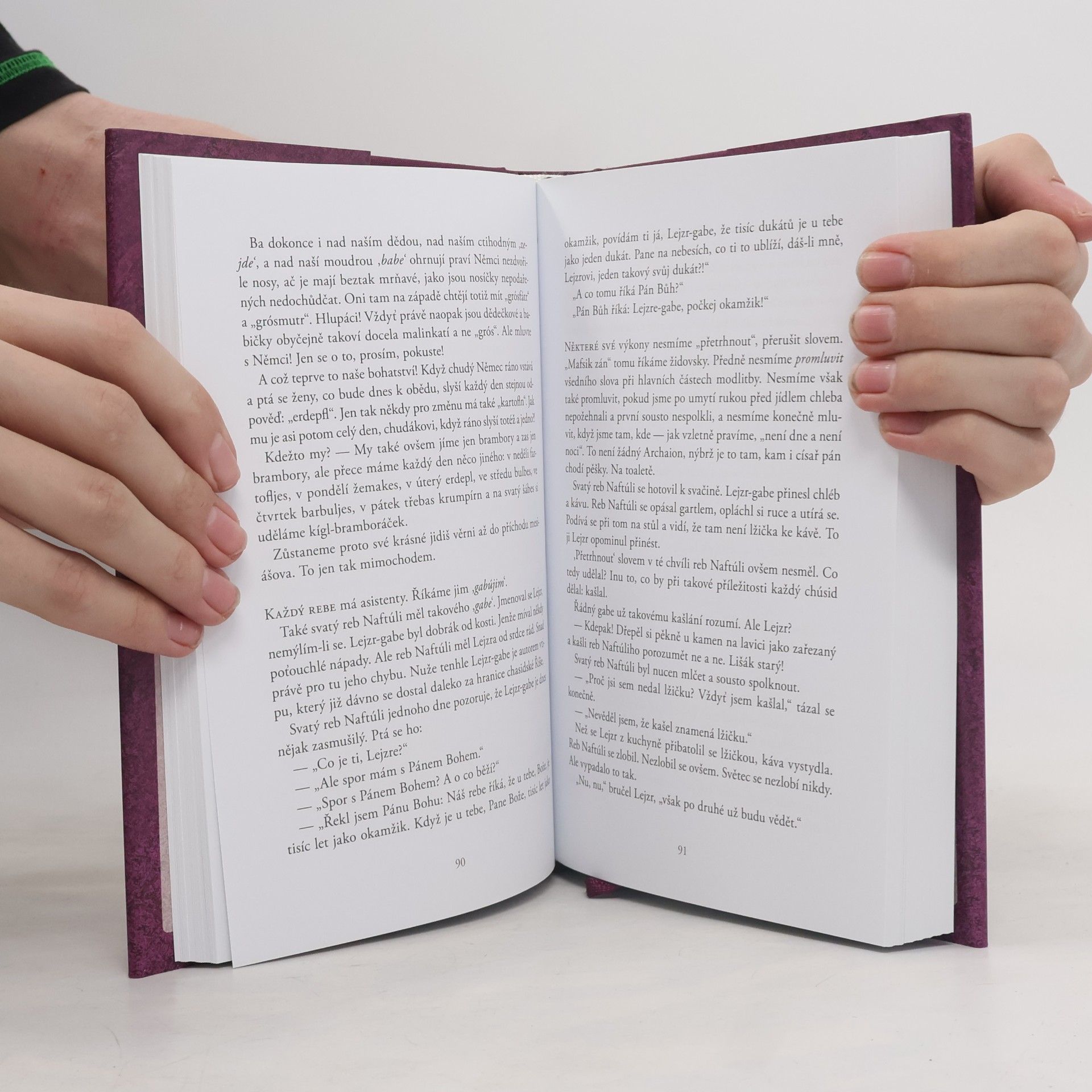 Jiří Langer Devět bran: Chasidů tajemství ; Talmud: Ukázky a dějiny