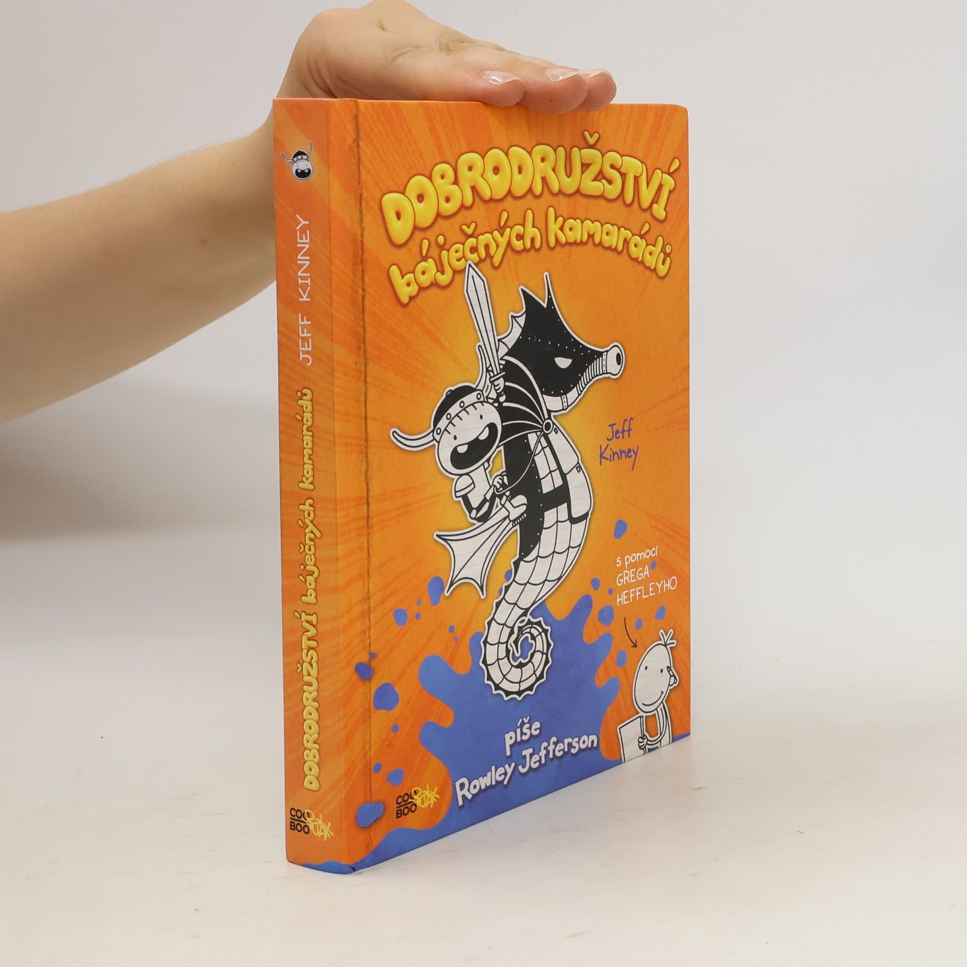 Jeff Kinney Dobrodružství báječných kamarádů. Píše Rowley Jefferson