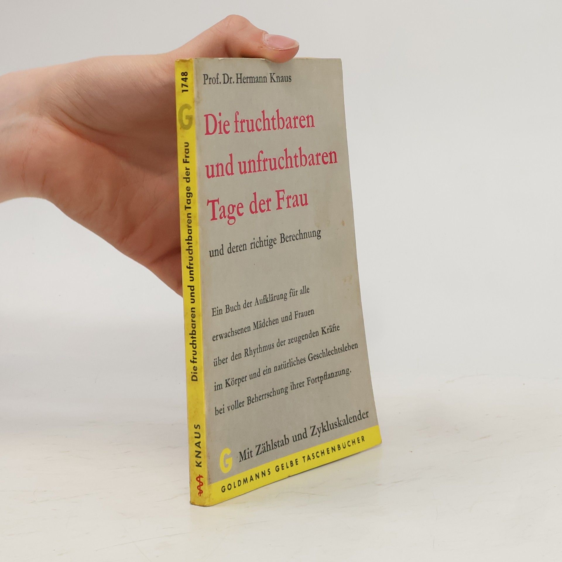 Hermann Knaus Die fruchtbaren und unfruchtbaren Tage der Frau