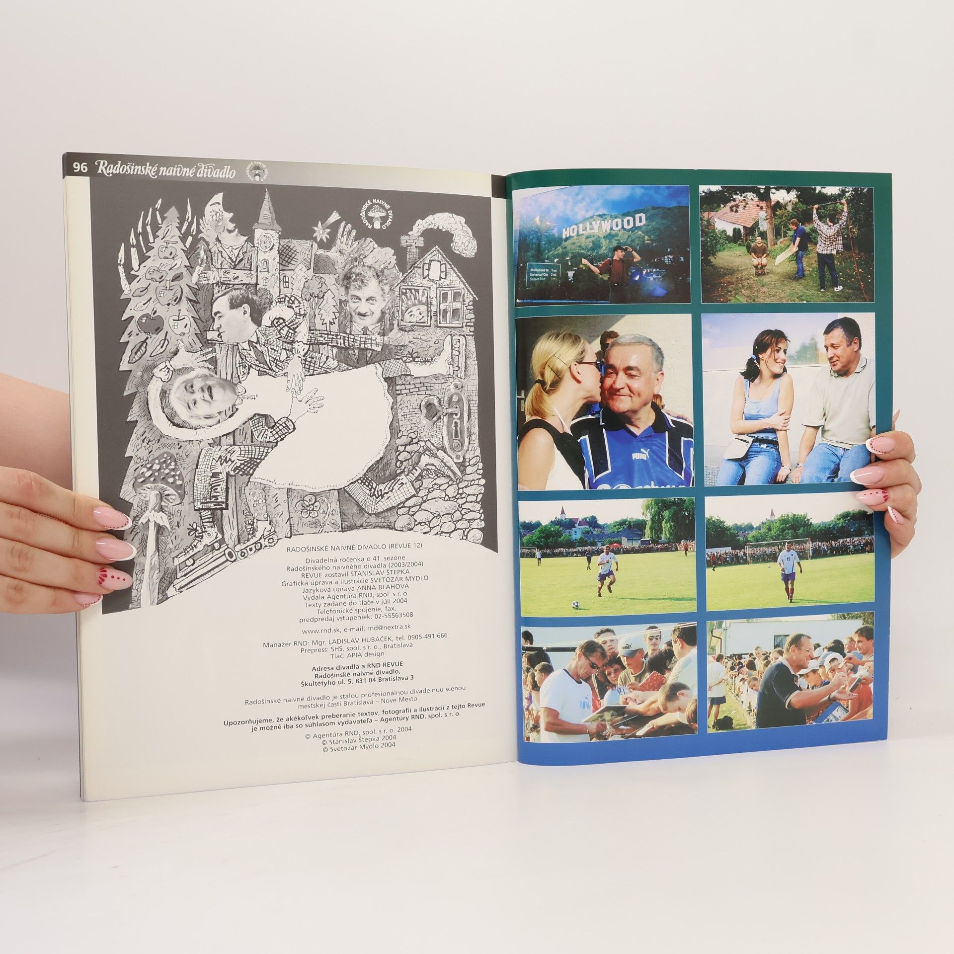 Autorenkollektiv Radošinské naivné divadlo. Revue 12. Správa o 41. sezóne (2003/2004)
