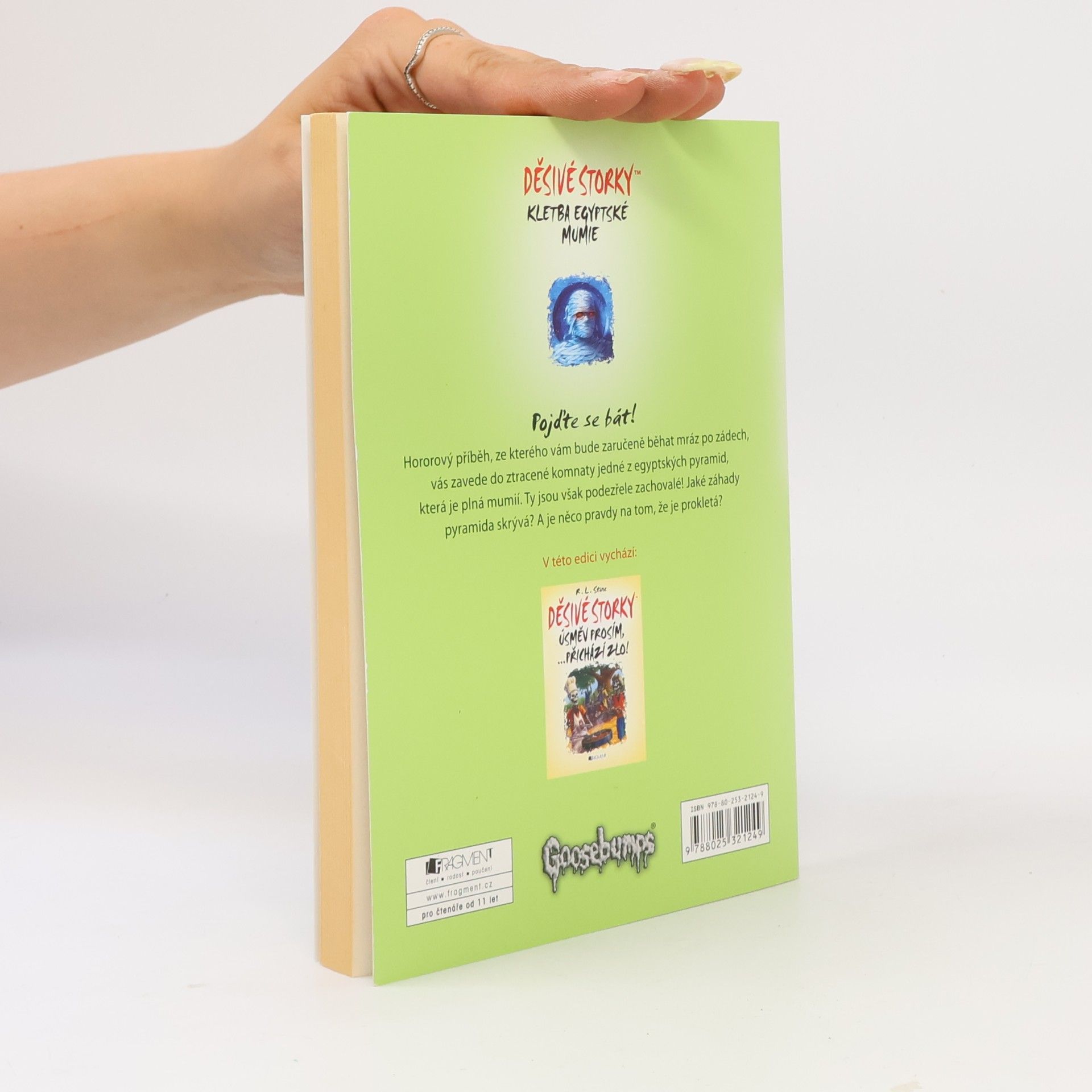 R. L. Stine Děsivé storky. Kletba egyptské mumie