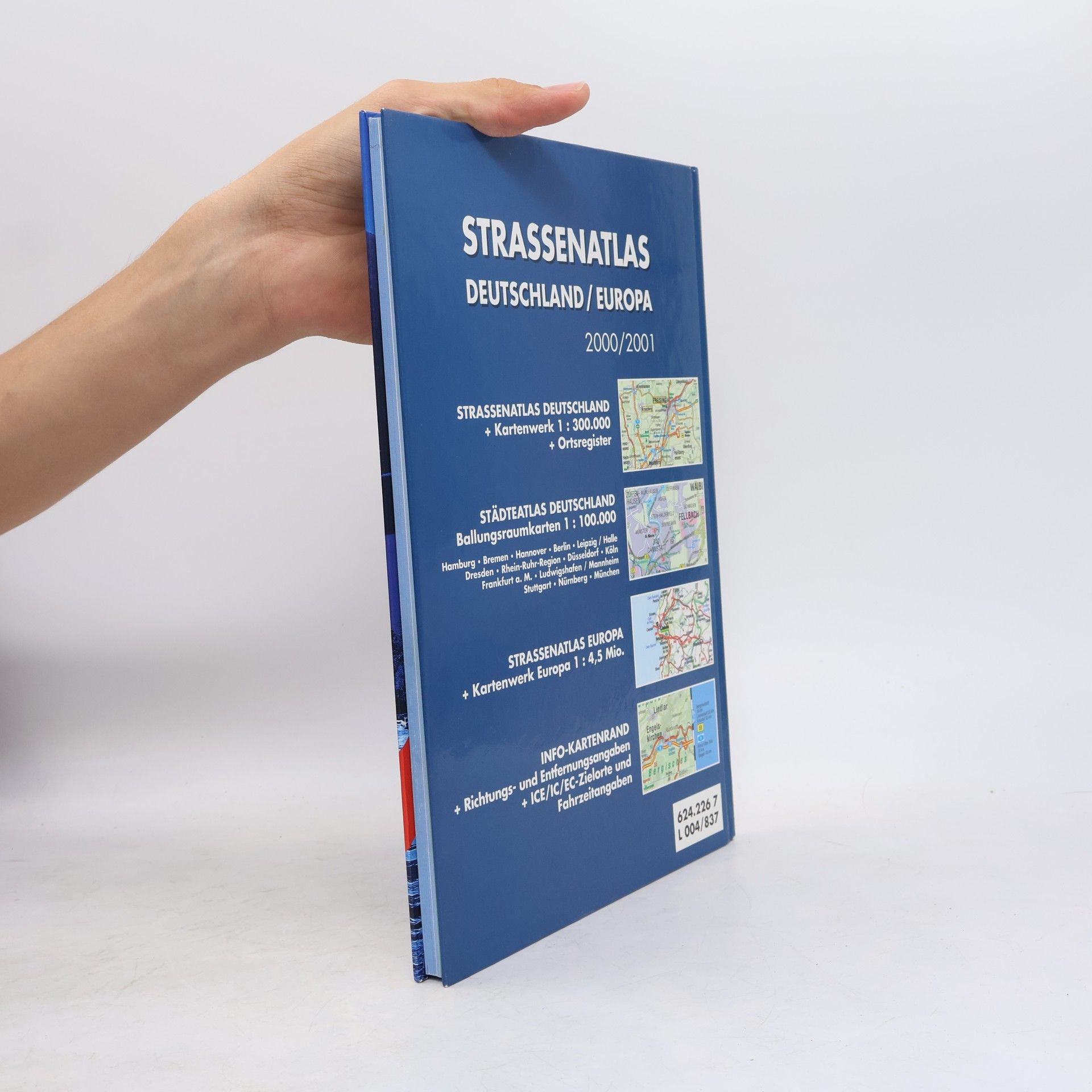 Autores varios Strassenatlas Deutschland-Europa