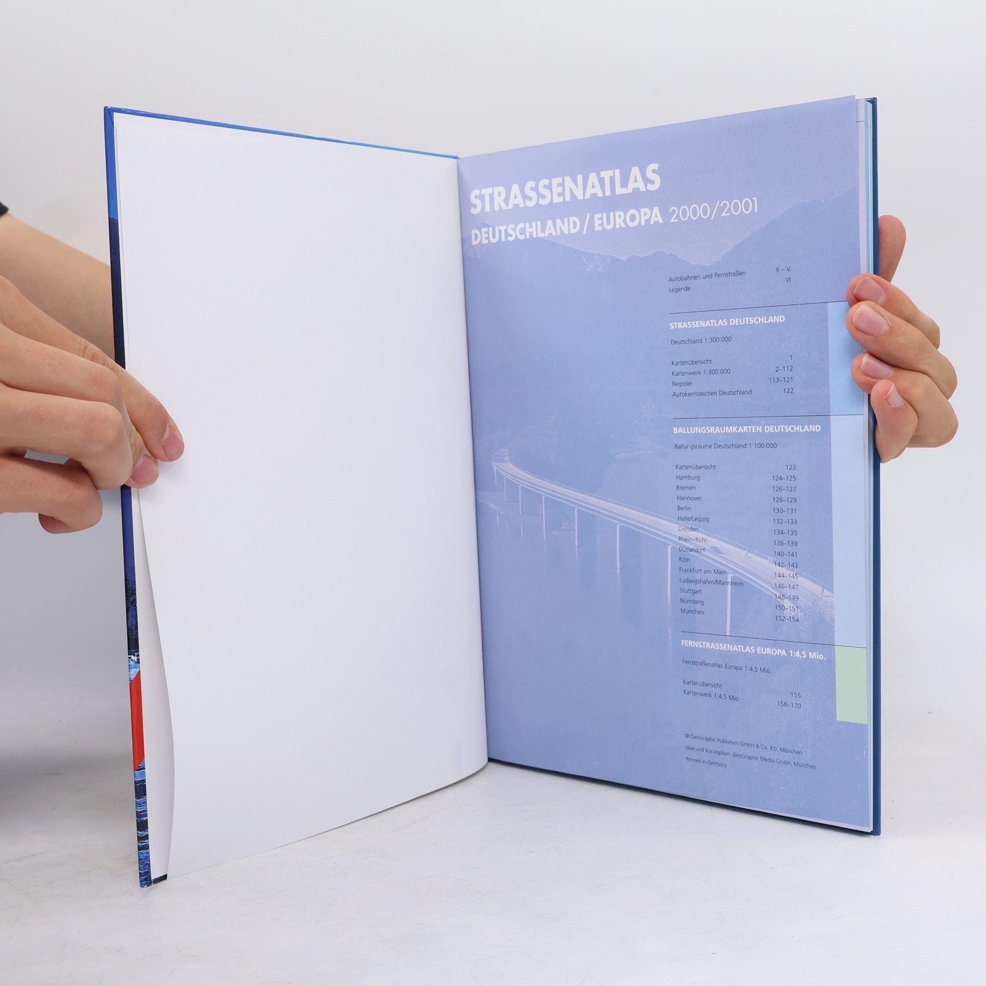 Autores varios Strassenatlas Deutschland-Europa