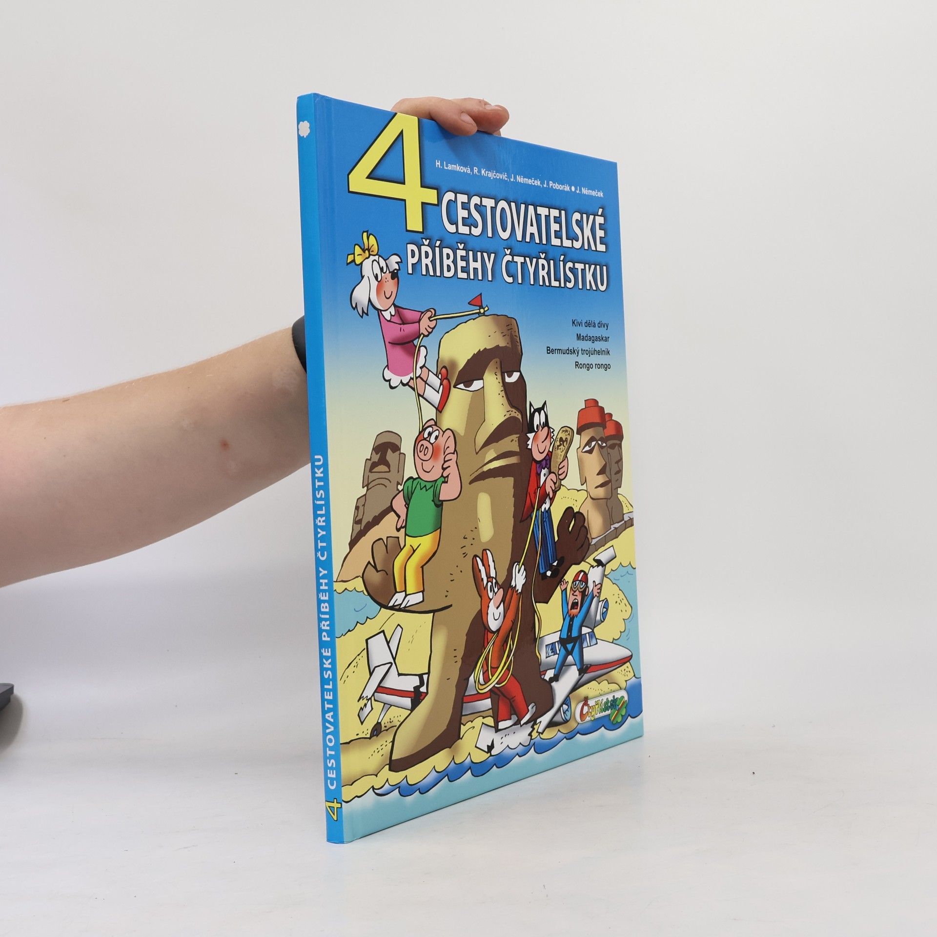 Hana Lamková 4 cestovatelské příběhy Čtyřlístku