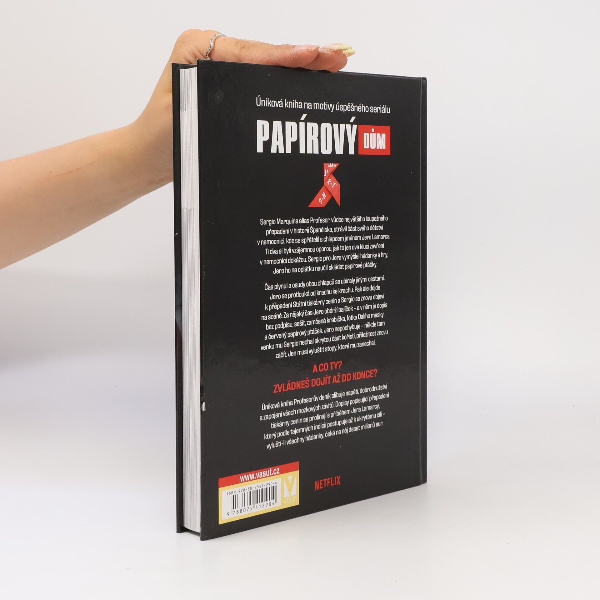 Ivan Tapia Papírový dům : úniková kniha. Profesorův deník