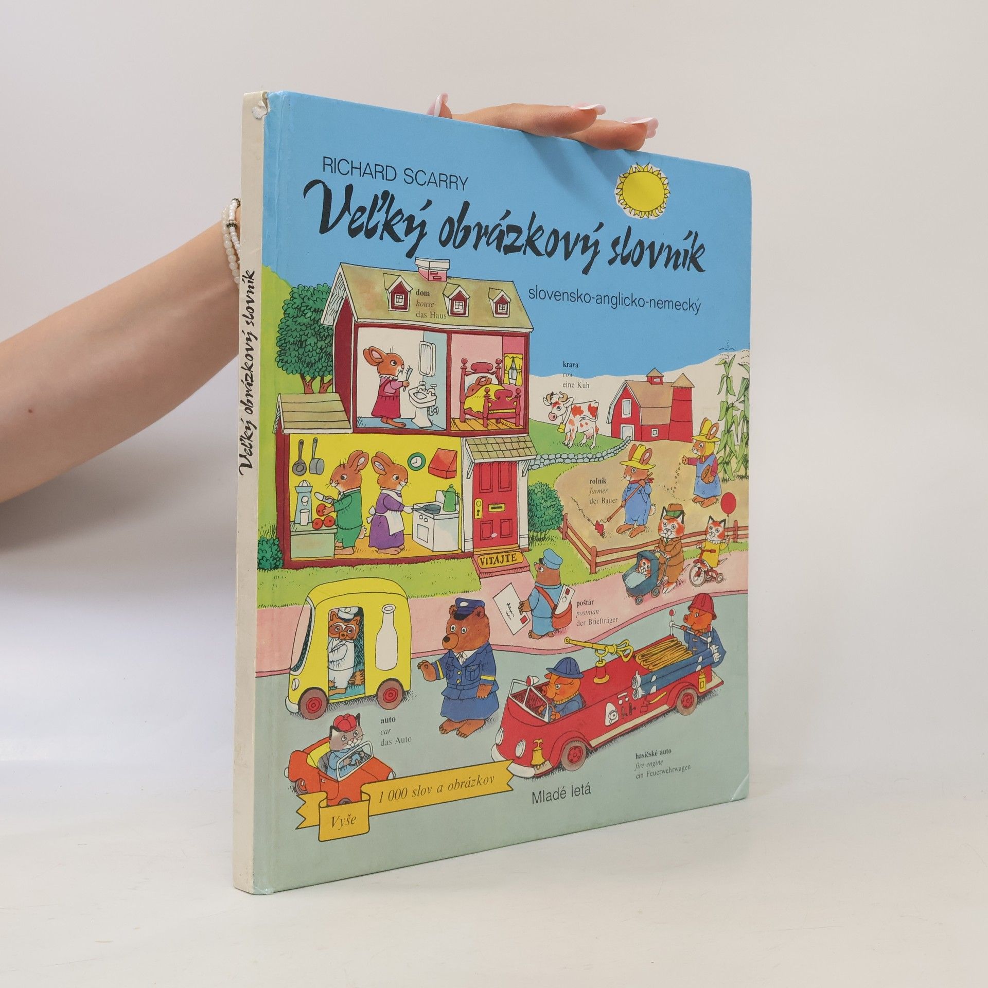 Richard Scarry Veľký obrázkový slovník. Slovensko-anglicko-nemecký