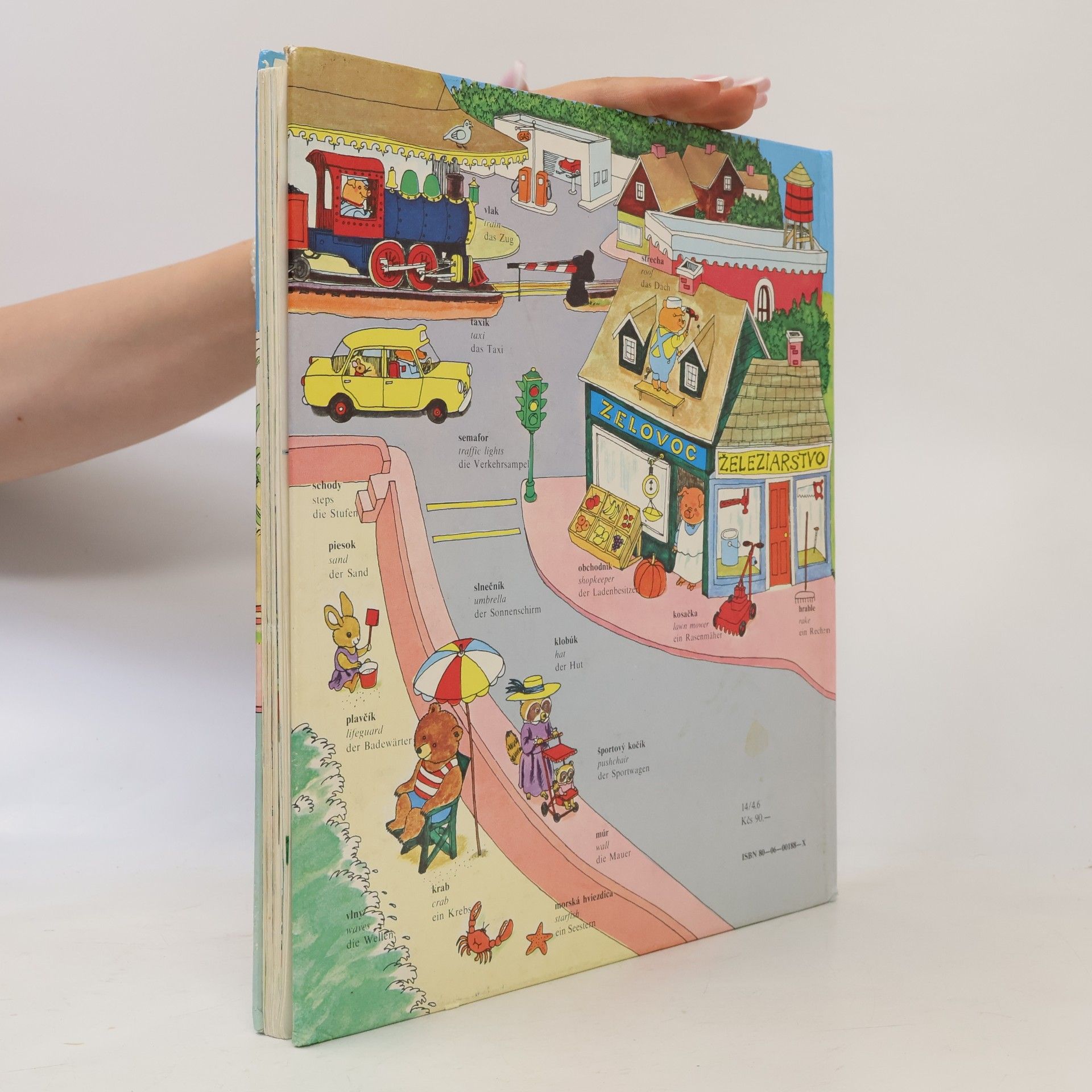 Richard Scarry Veľký obrázkový slovník. Slovensko-anglicko-nemecký
