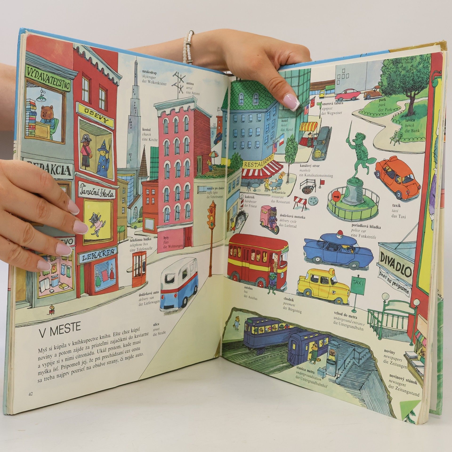 Richard Scarry Veľký obrázkový slovník. Slovensko-anglicko-nemecký