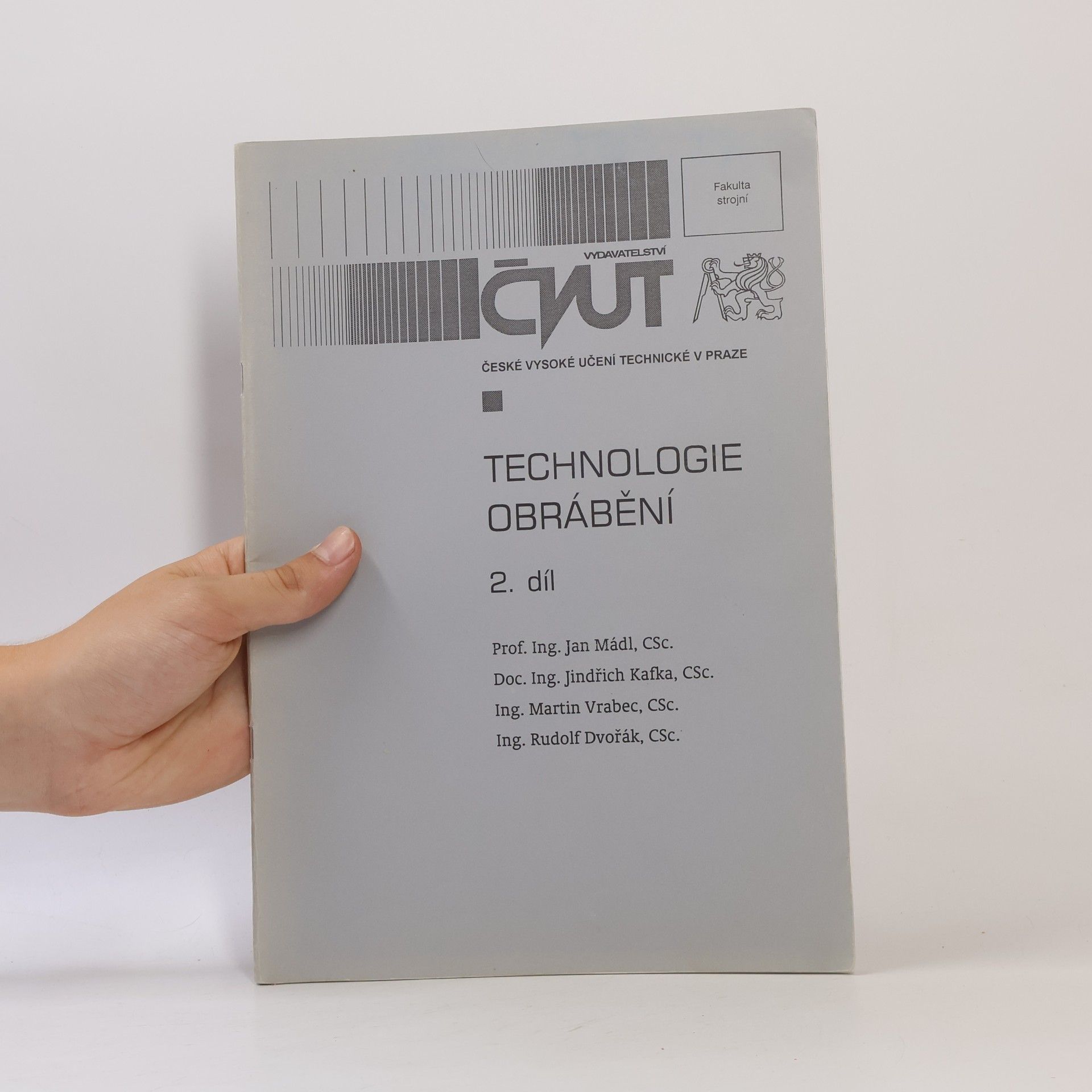 Various authors Technologie obrábění 2. díl