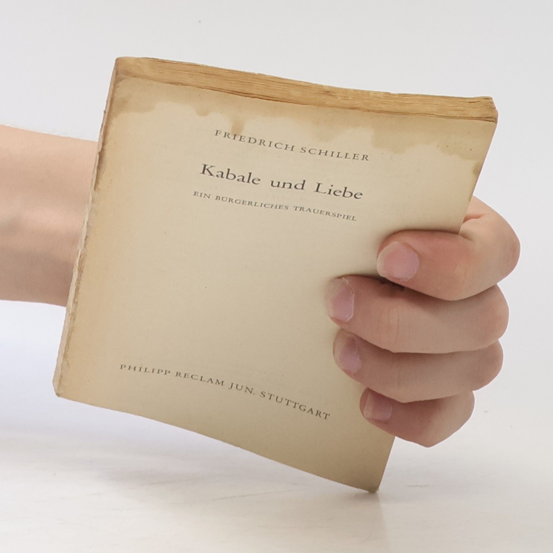 Friedrich Schiller Kabale und Liebe