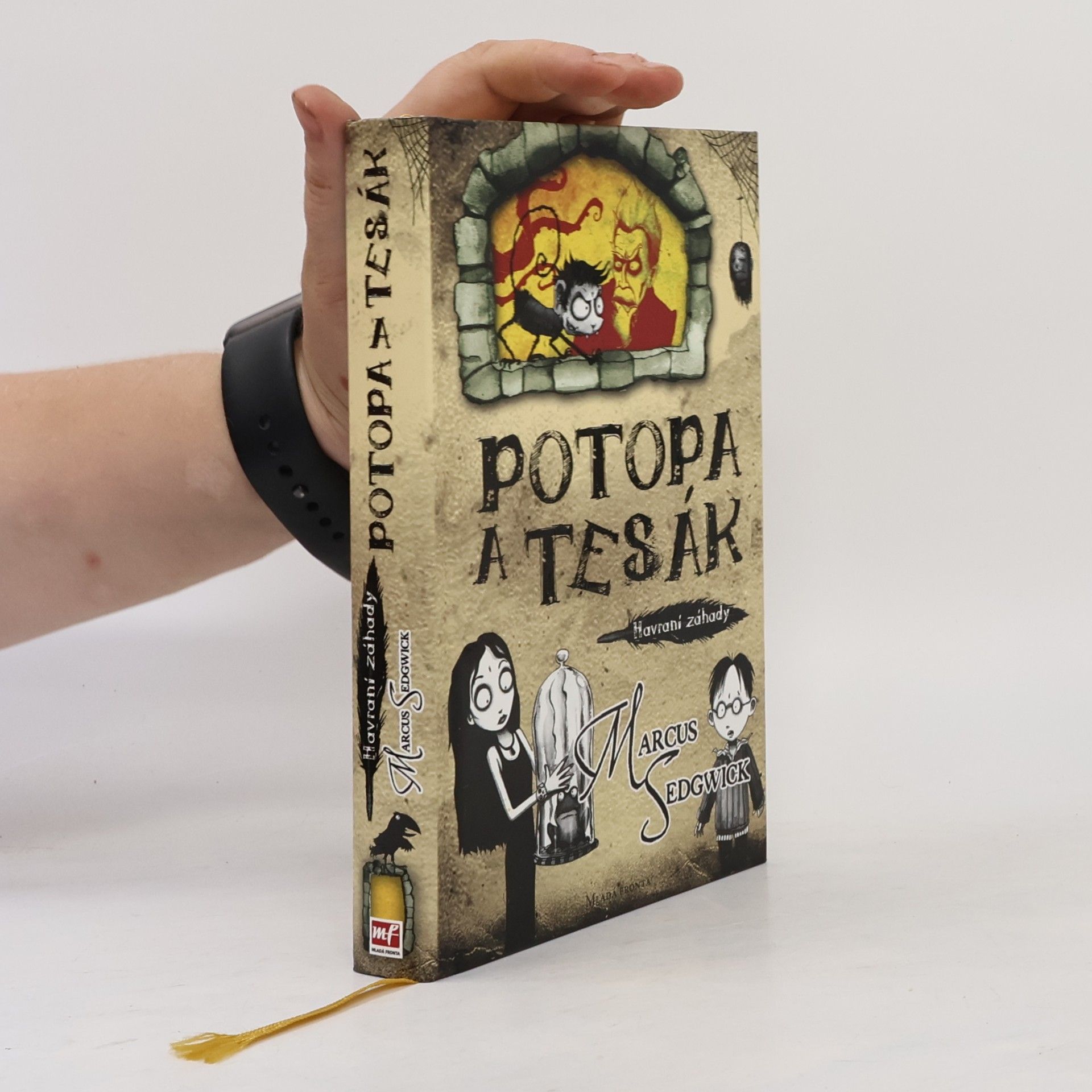 Marcus Sedgwick Potopa a tesák. Havraní záhady. Kniha první
