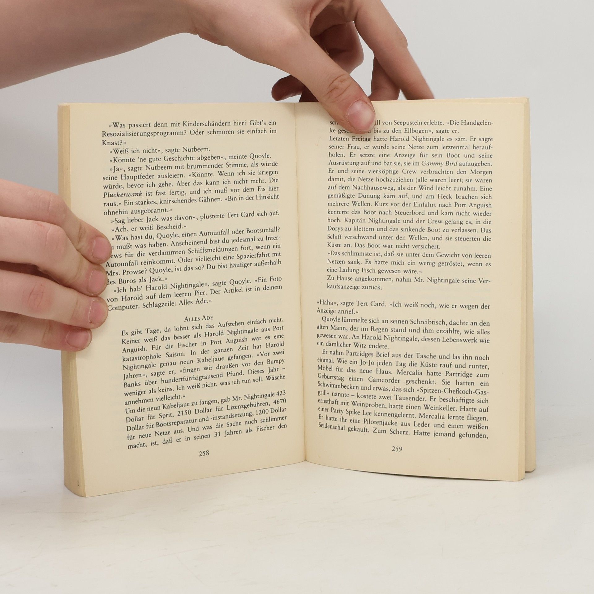 Annie Proulx Schiffsmeldungen