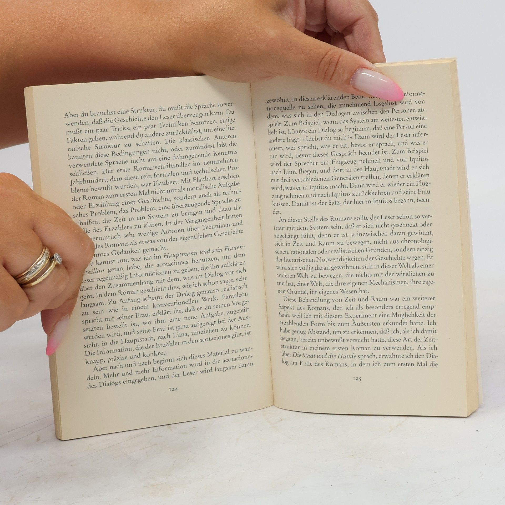 Mario Vargas Llosa Die Wirklichkeit des Schriftstellers