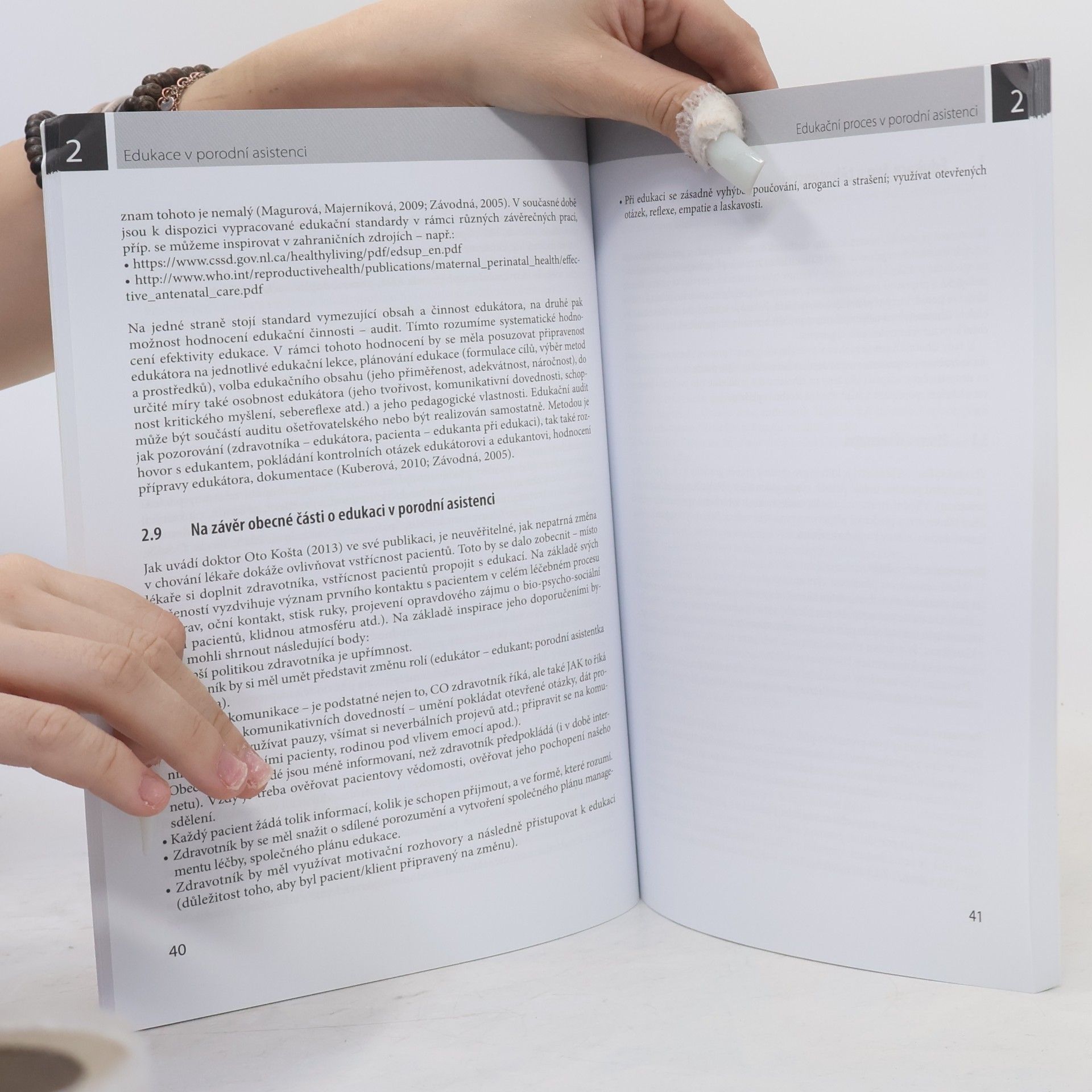 Bohdana Dušová Edukace v porodní asistenci