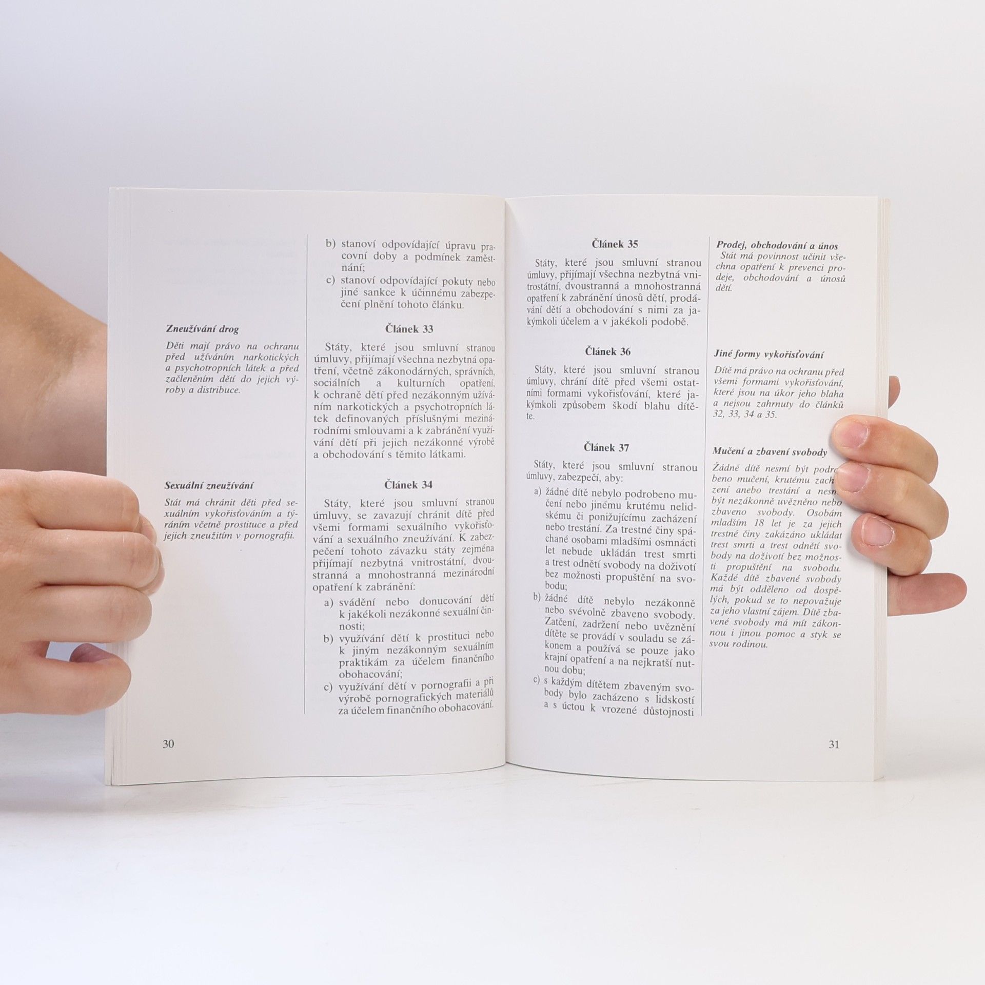 Various authors Práva dítěte v dokumentech