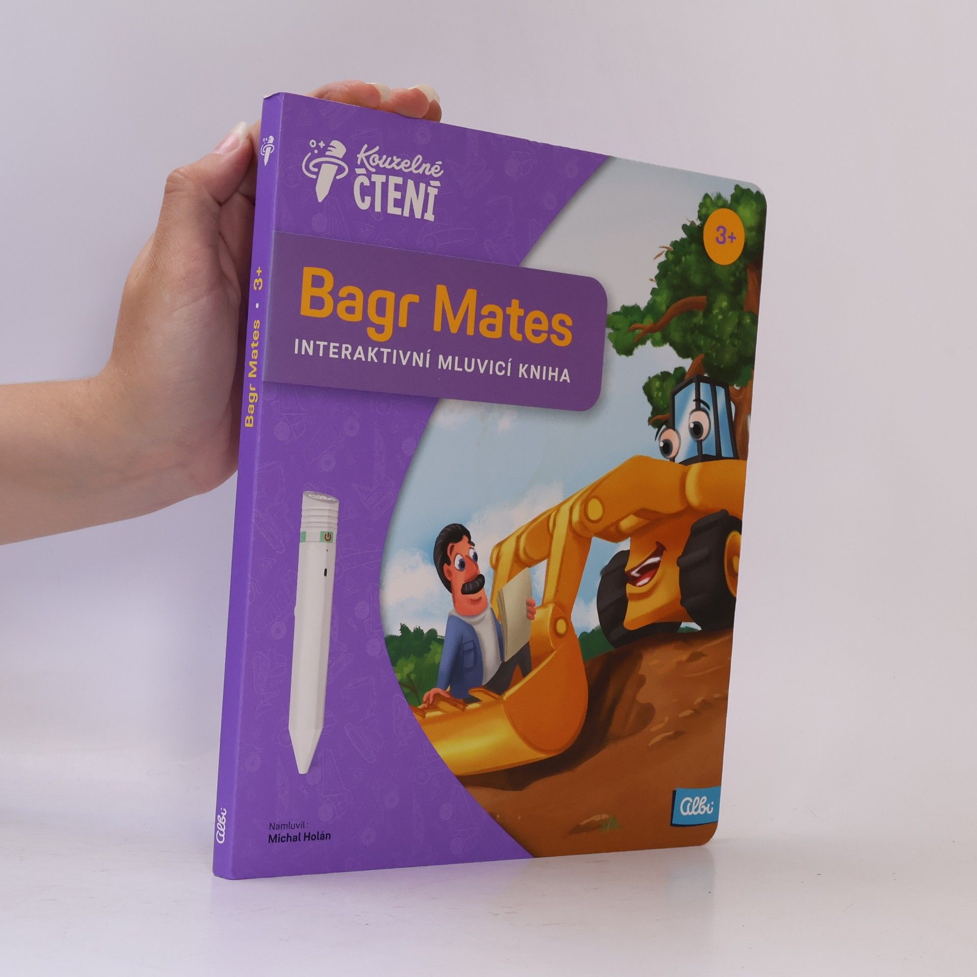 Marcel Králik Bagr Mates. Interaktivní mluvicí kniha