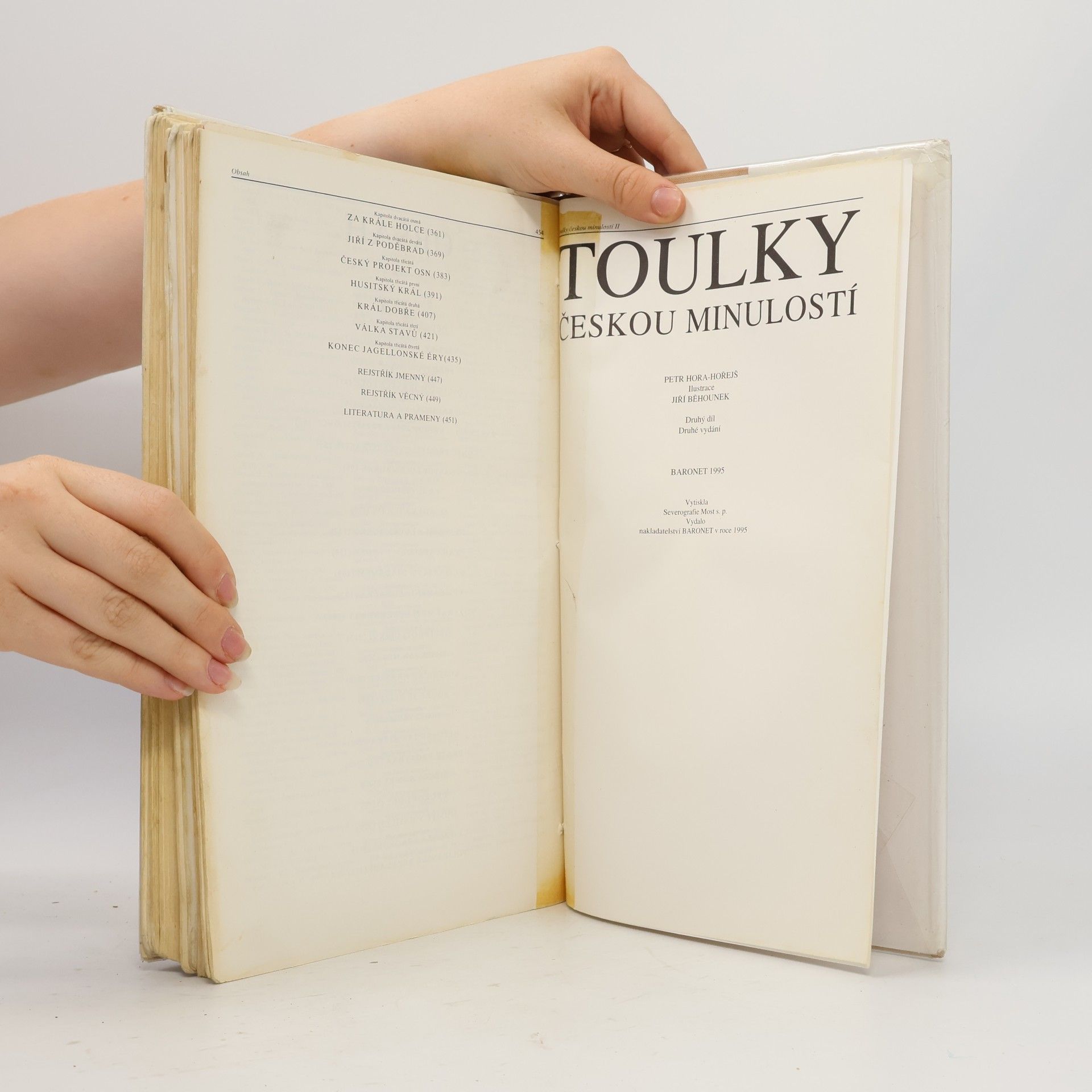 Petr Hora Hořejš Toulky českou minulostí 2