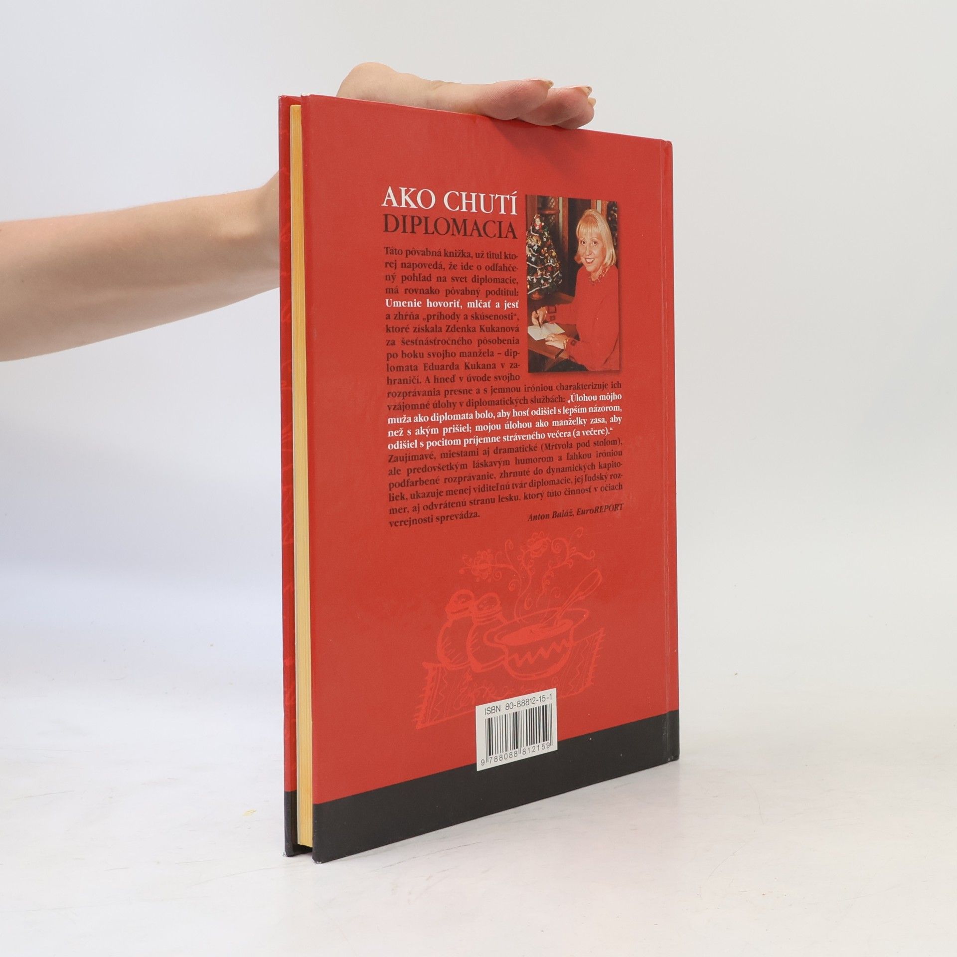 . Zdenka Kukanova Ako chutí diplomacia