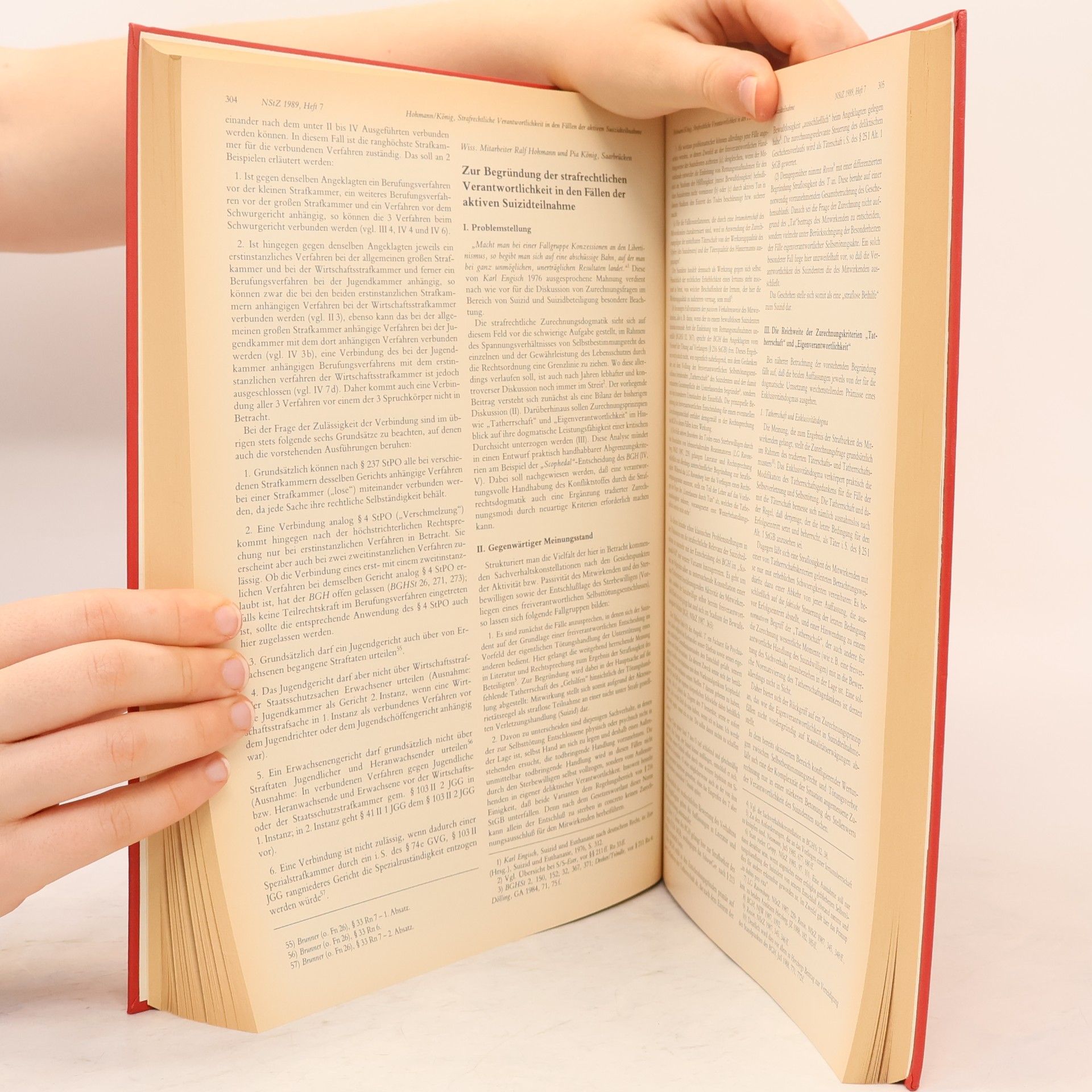 Hans-J. Kurth Neue Zeitschrift für Strafrecht 9.Jahrgang 1989