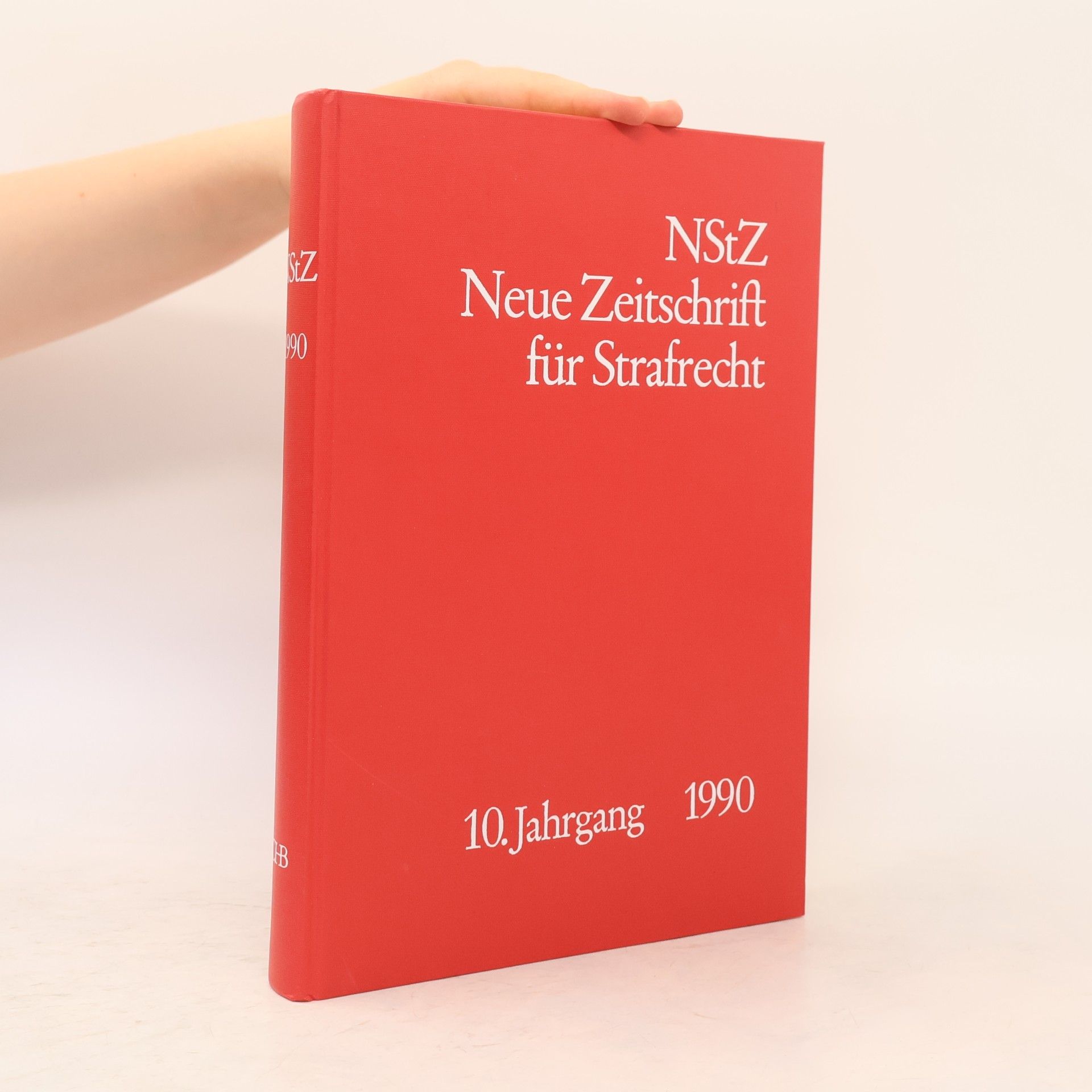 Neue Zeitschrift für Strafrecht 10. Jahrgang 1990