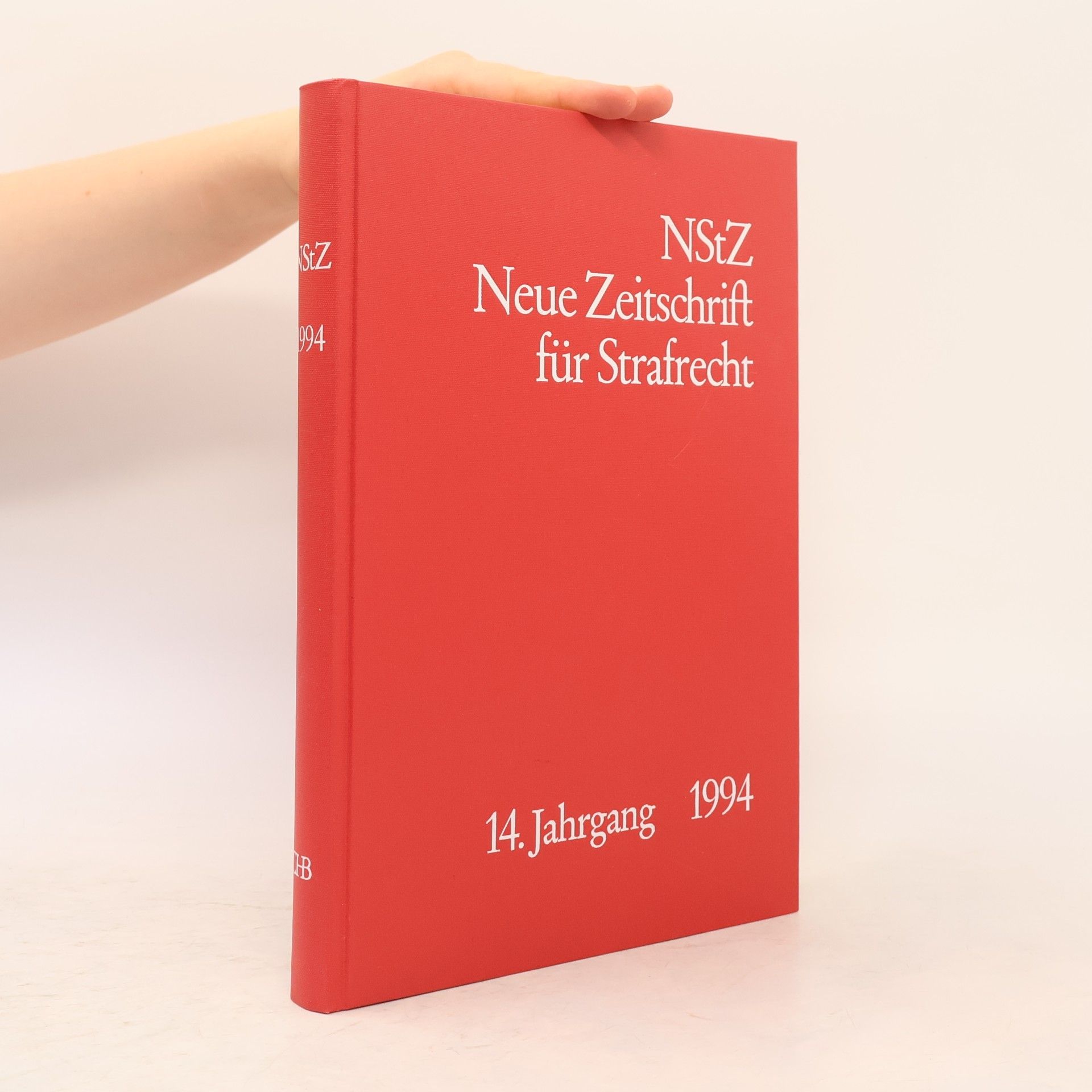 Neue Zeitschrift für Strafrecht 14