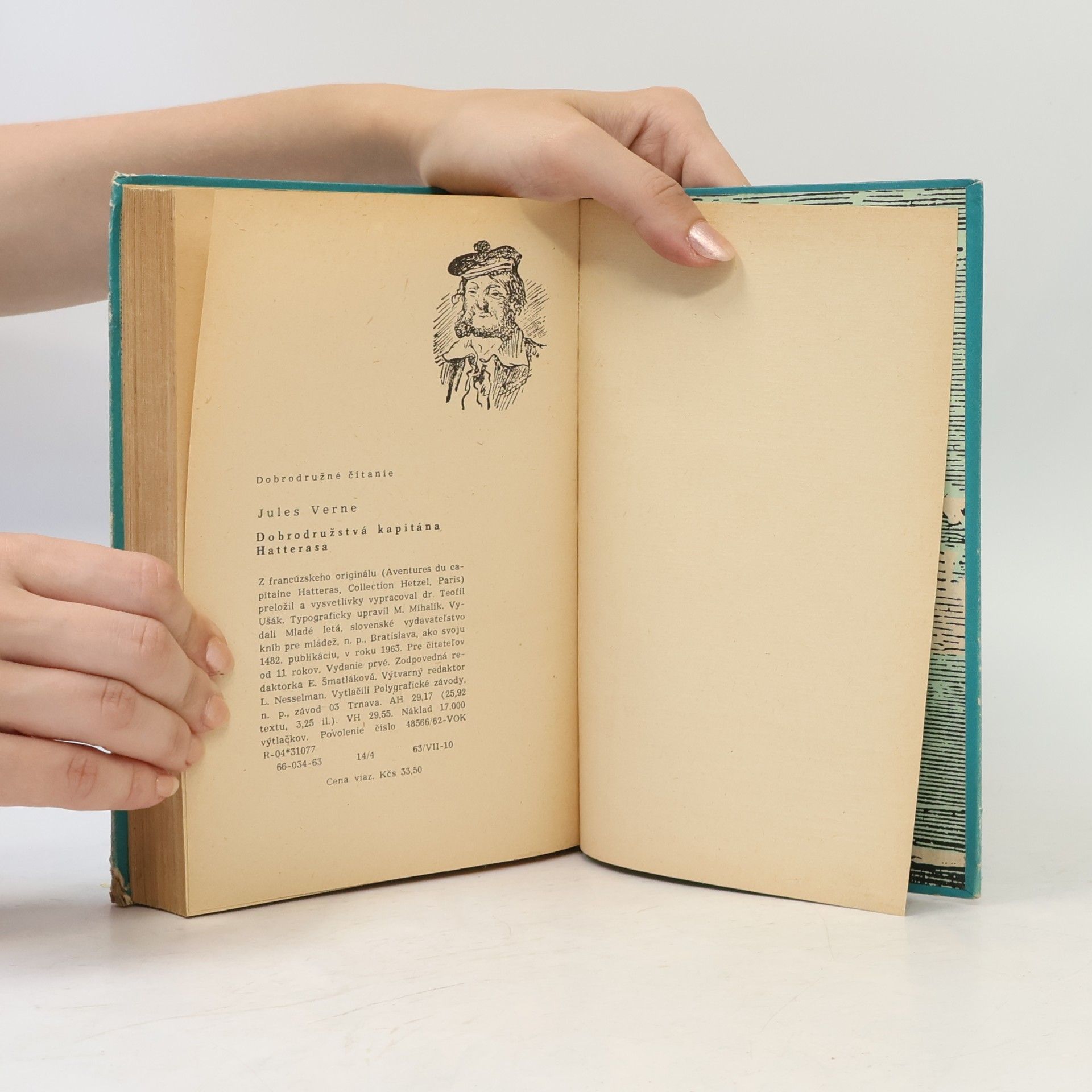 Jules Verne Dobrodružstvá kapitána Hatterasa