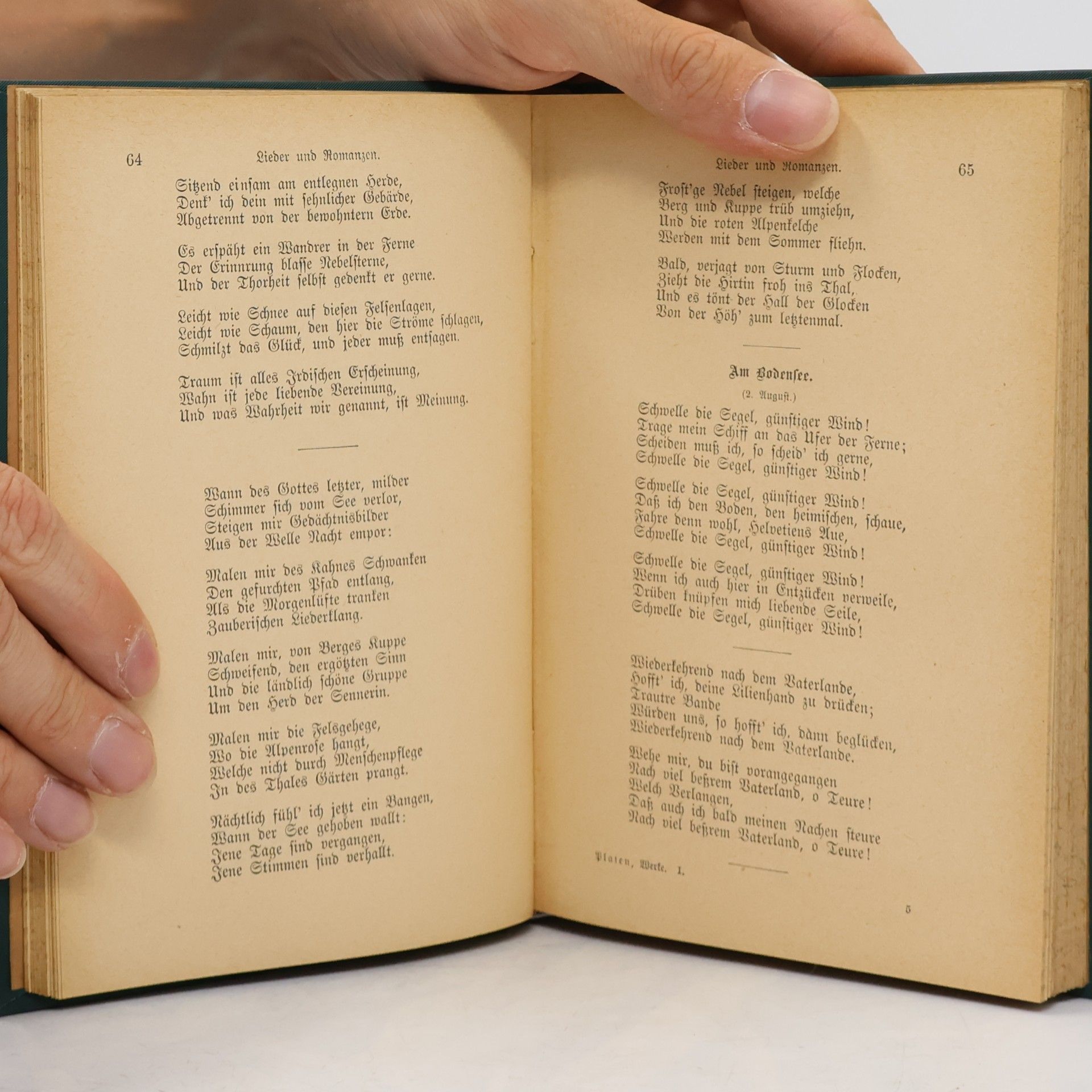 Karl Goedeke Platens Sämtliche Werke