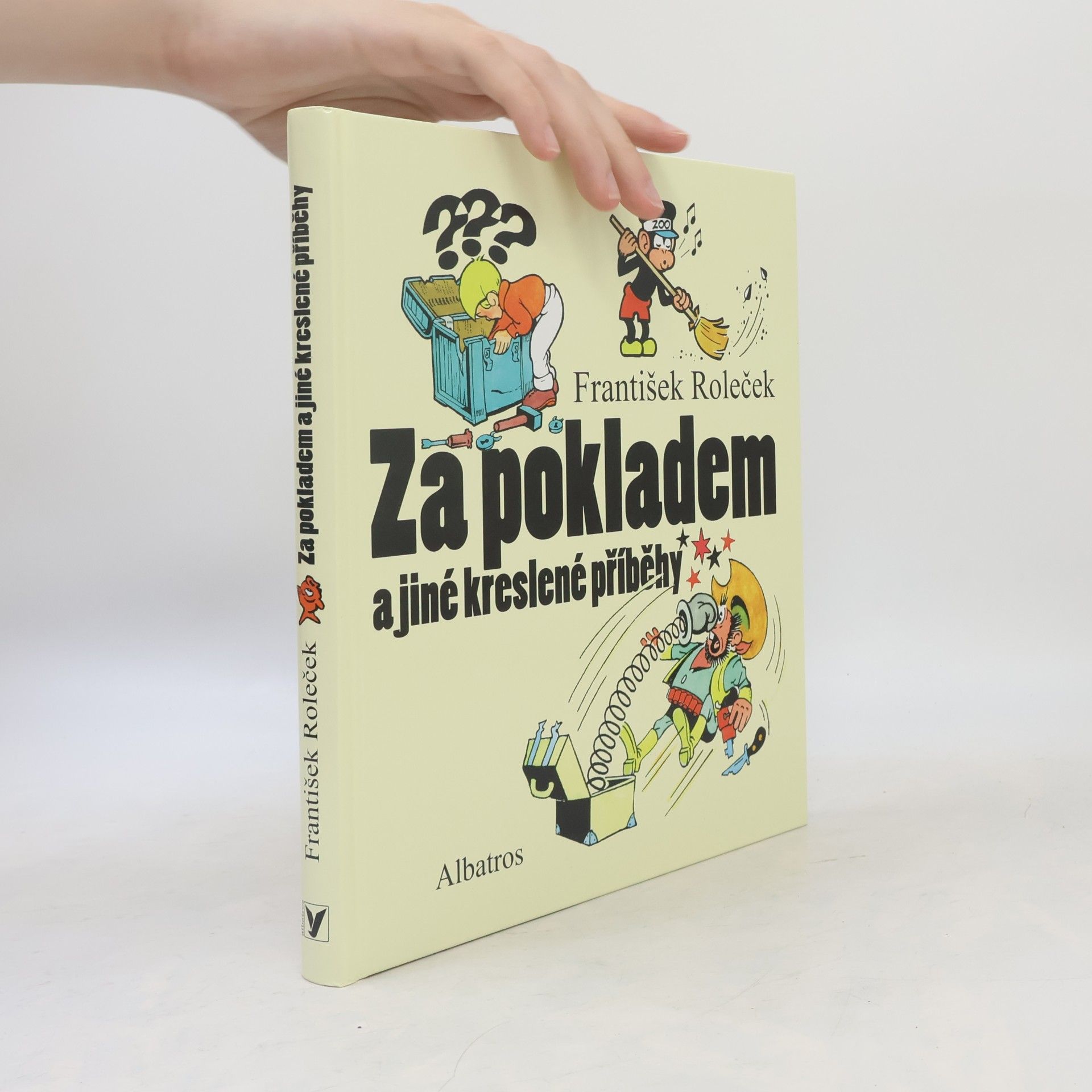 Roleček František Za pokladem a jiné kreslené příběhy