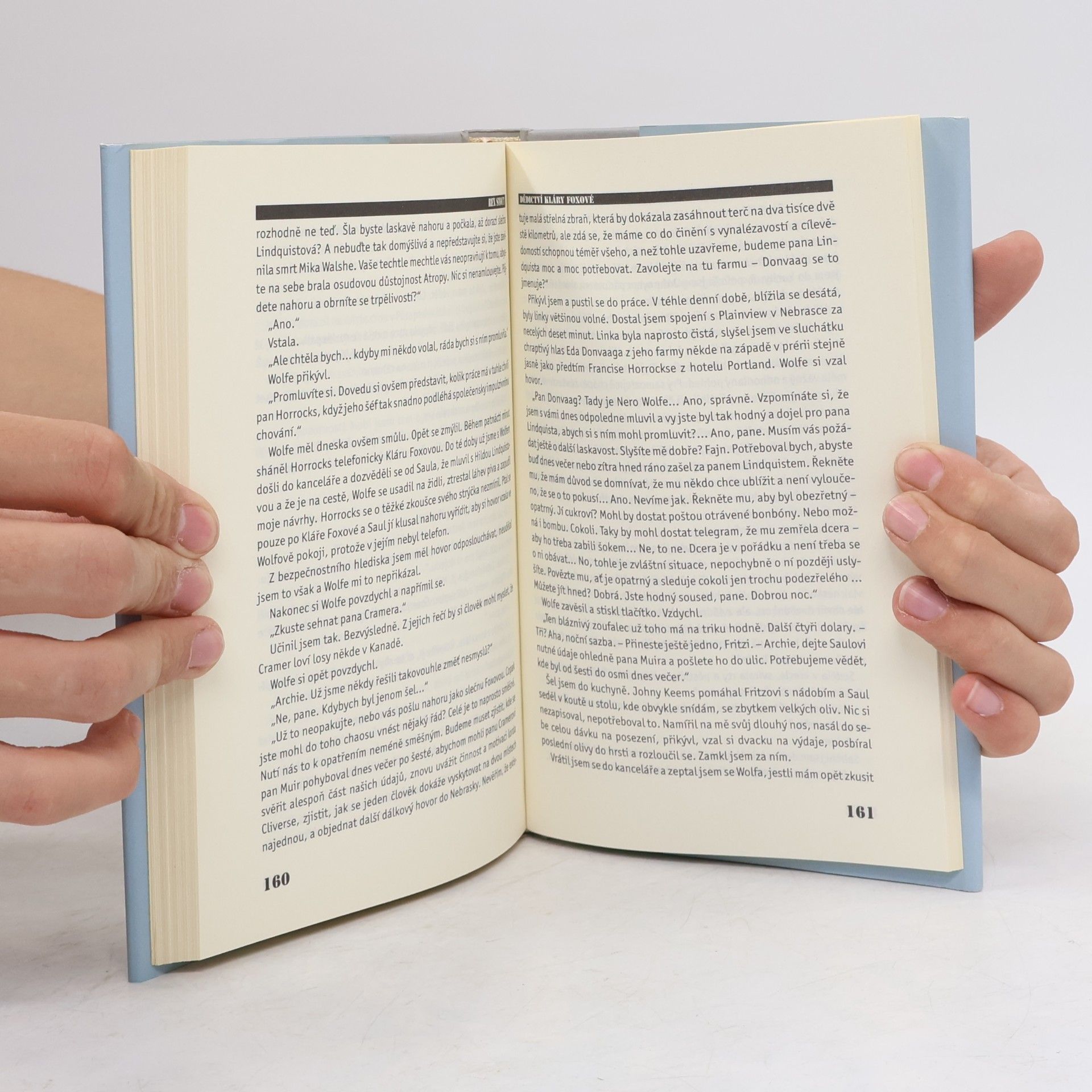 Rex Stout Dědictví Kláry Foxové