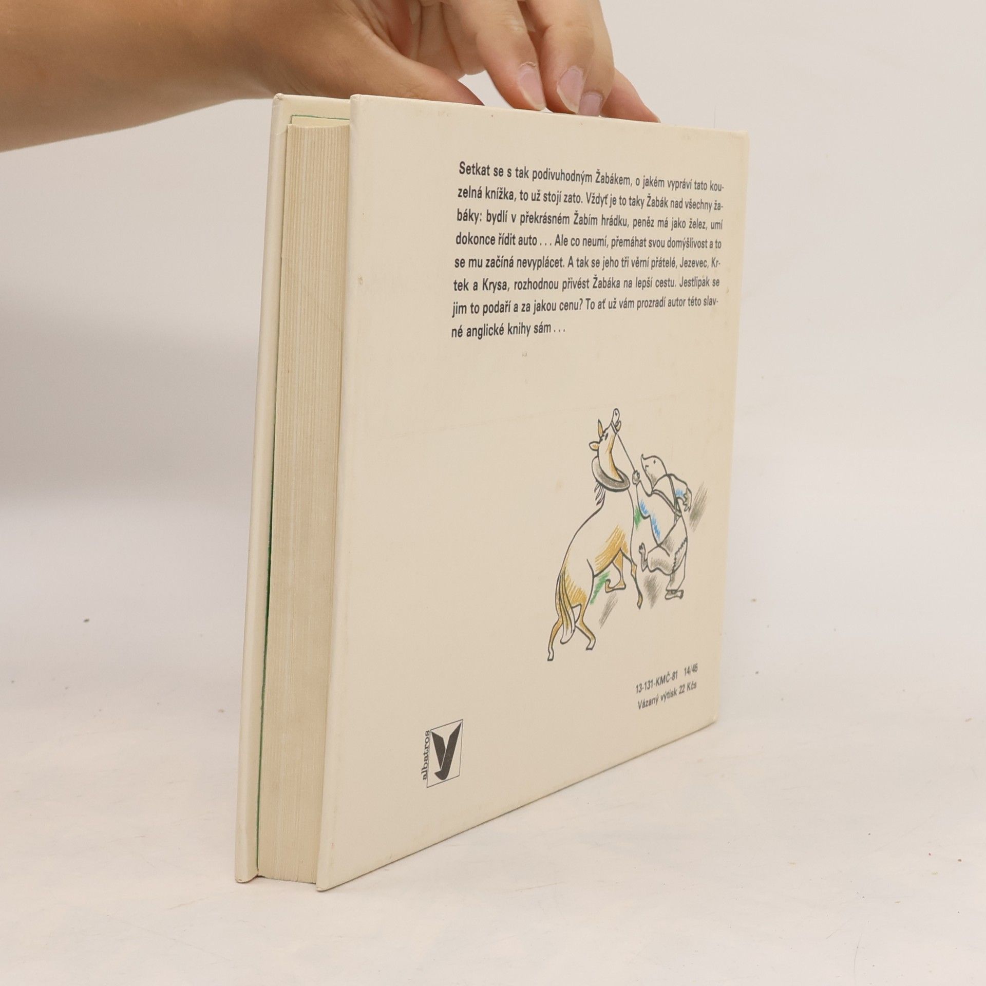 Kenneth Grahame Žabákova dobrodružství