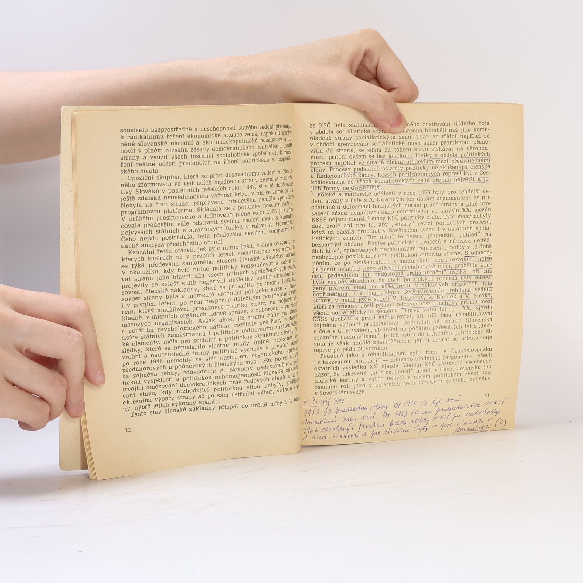 Jiří Hájek Mýtus a realita ledna 1968
