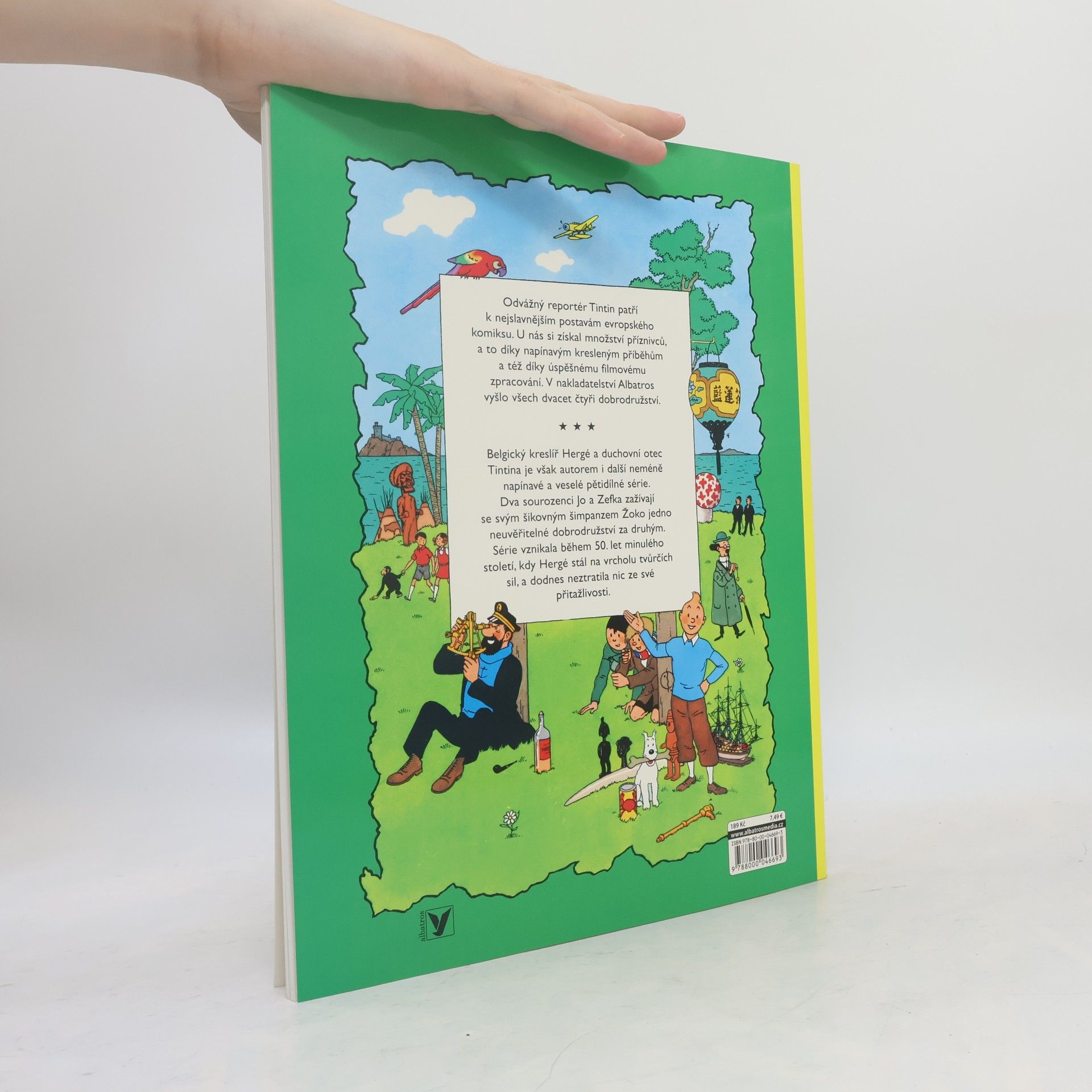 Hergé Výbuch sopky Karamako - Záhadný paprsek - 2. část