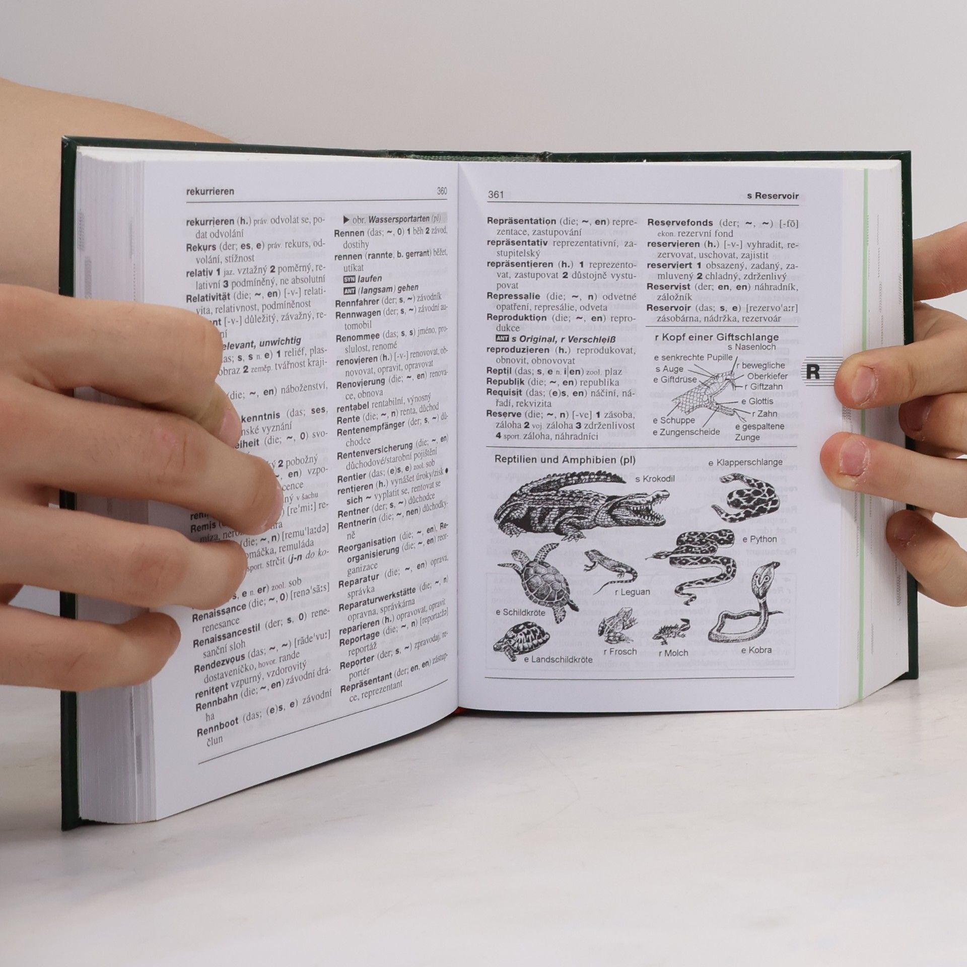 Kolektiv autorů Německo-český, česko-německý studijní slovník