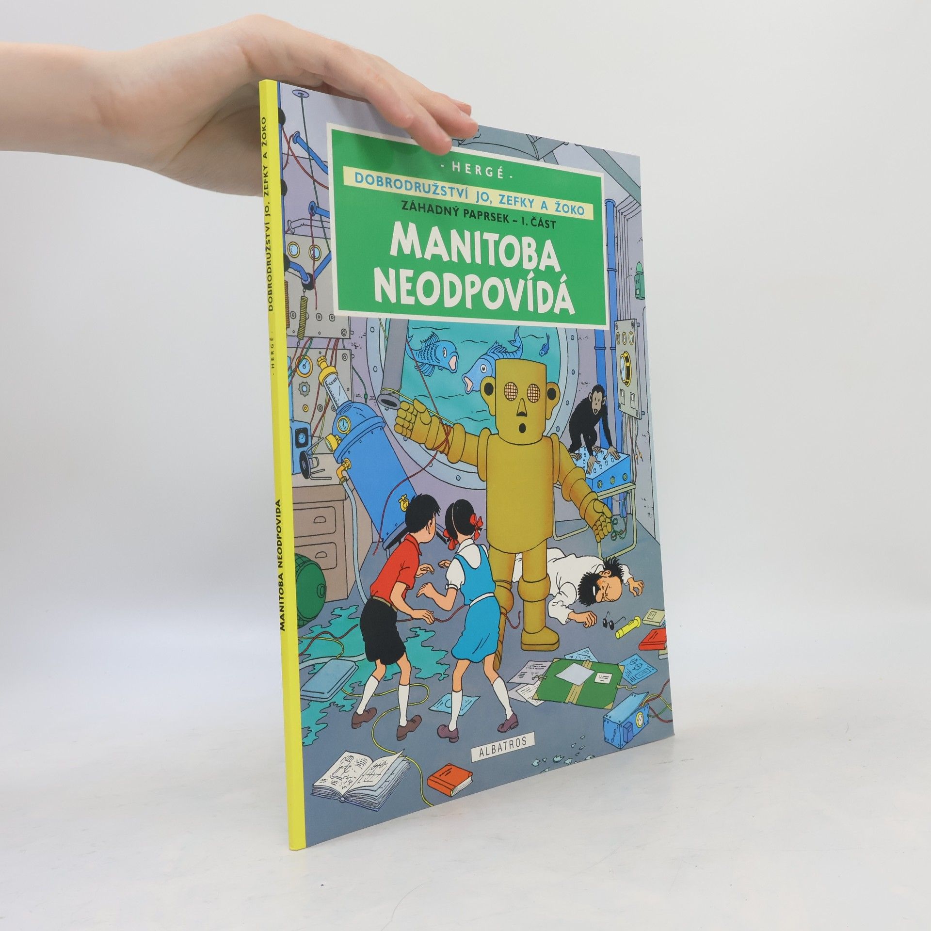 Hergé Záhadný paprsek. I. část. Manitoba neodpovídá