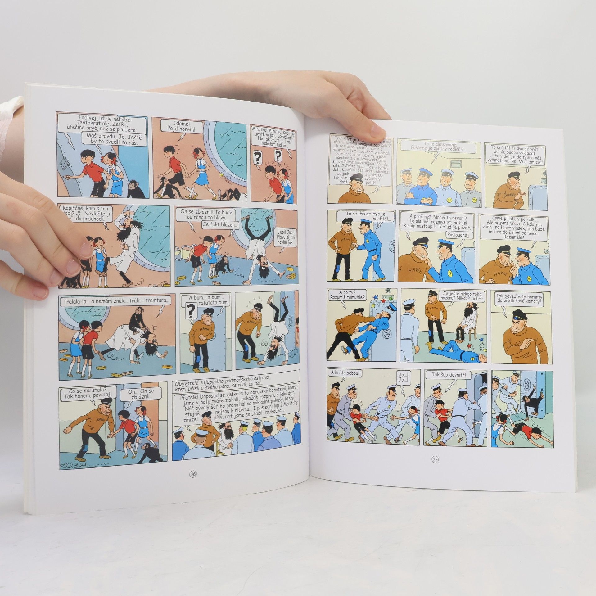Hergé Záhadný paprsek. I. část. Manitoba neodpovídá