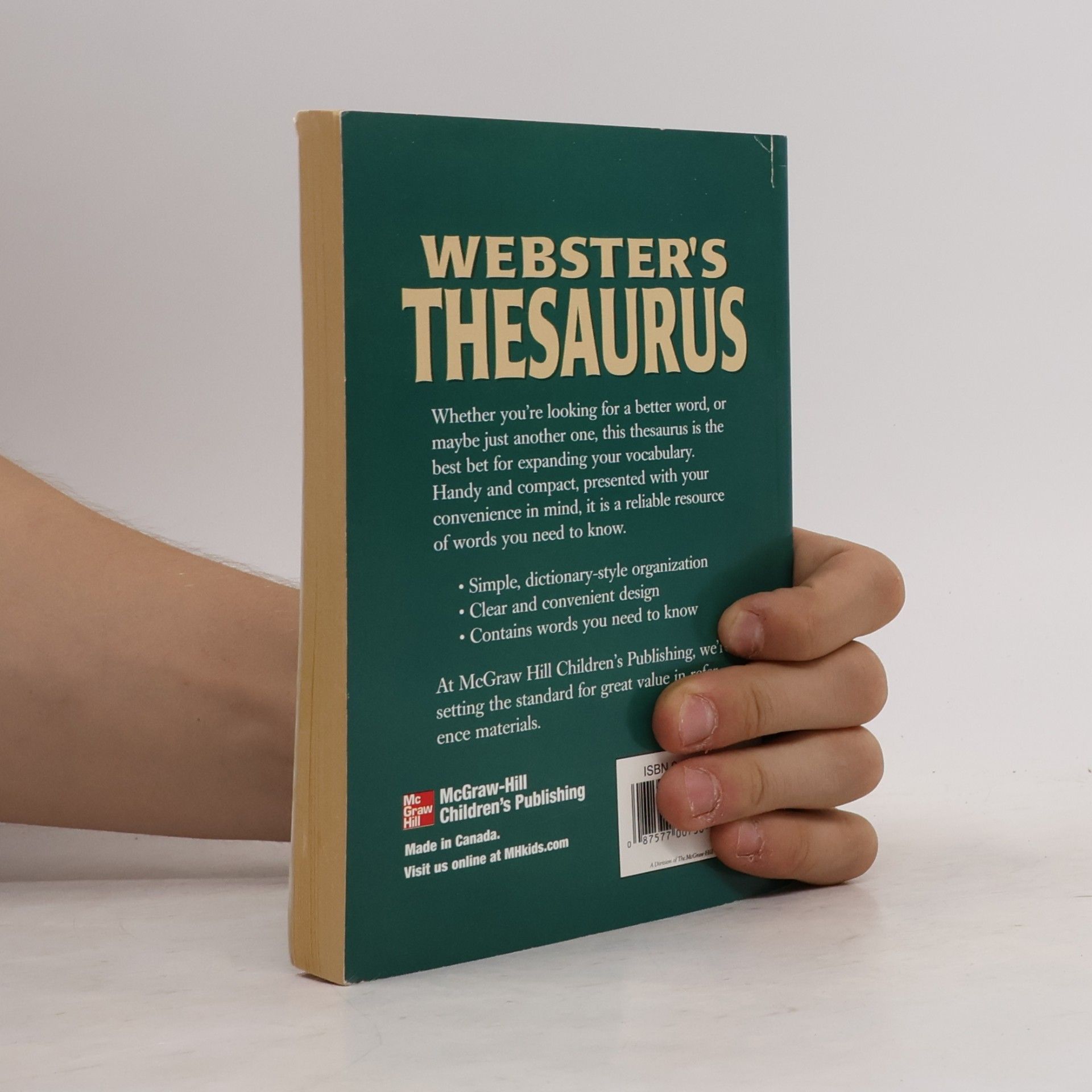 Anonymous Webster's Classic Reference Library: Thesaurus - New Revised Edition