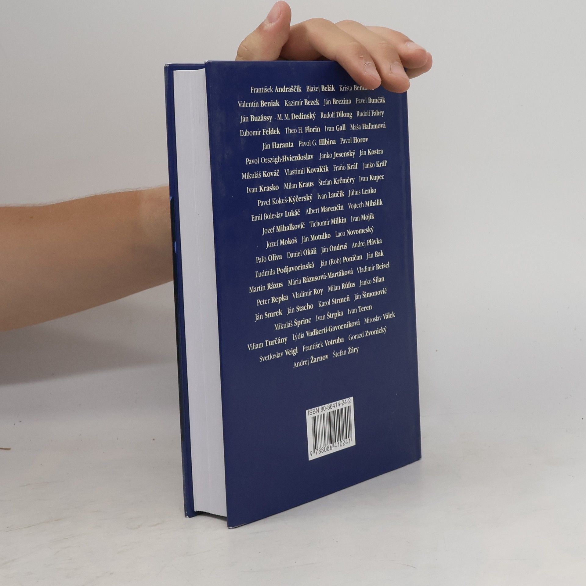 Martin Kučera Blýskání nad Tatrou. Subjektivní antologie moderní slovenské poezie