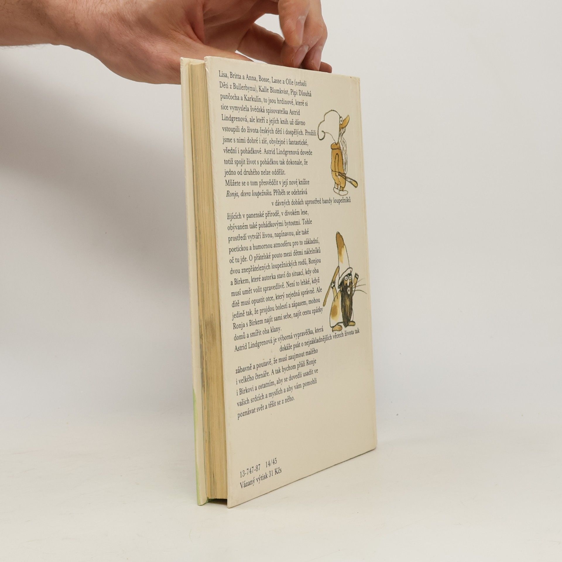 Astrid Lindgren Ronja, dcera loupežníka