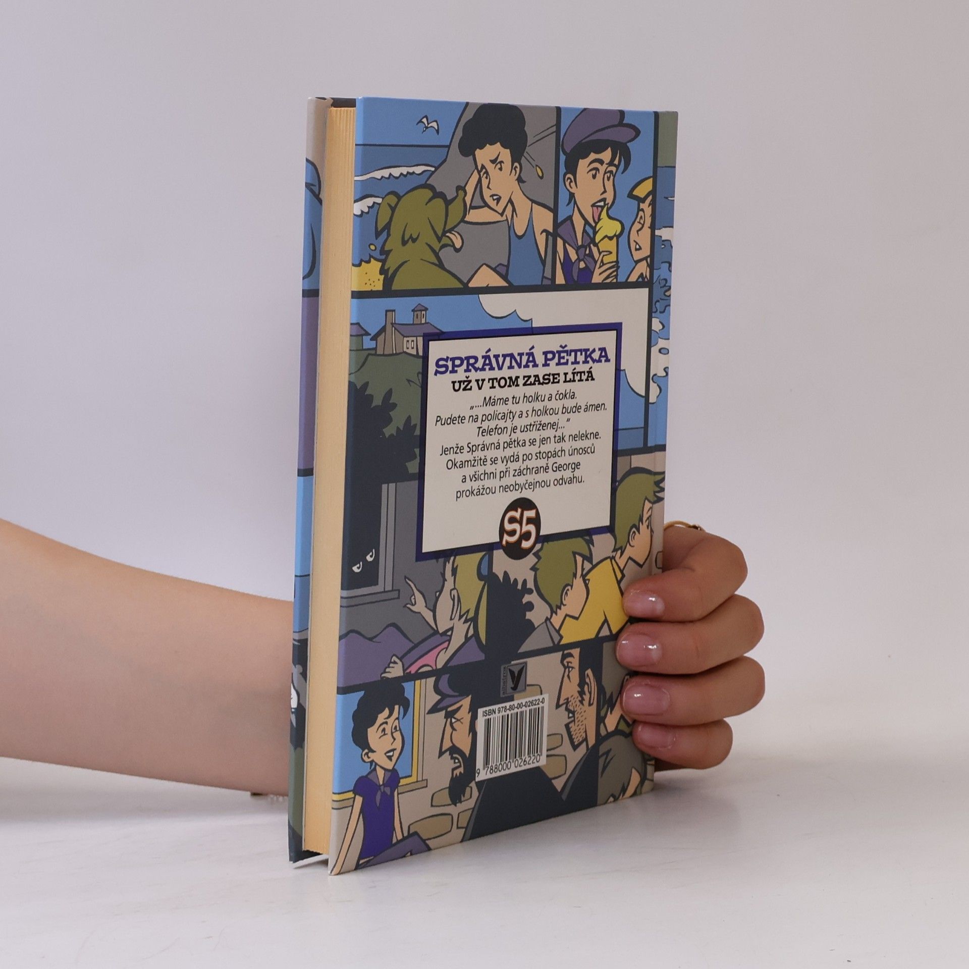 Enid Blyton Správná pětka už v tom zase lítá