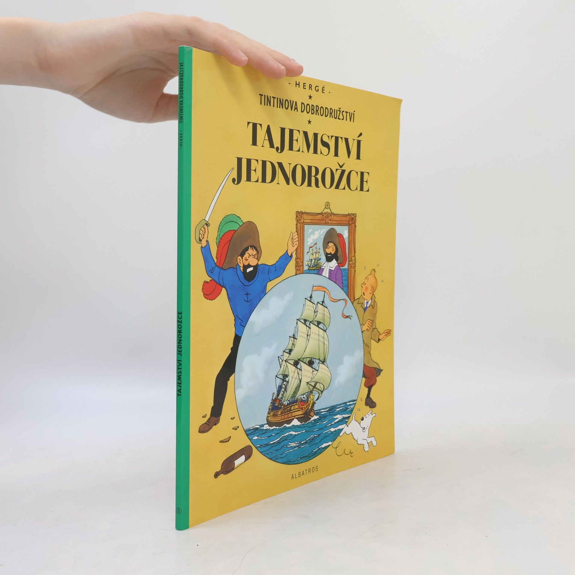 Hergé Tintinova dobrodružství: Tajemství Jednorožce