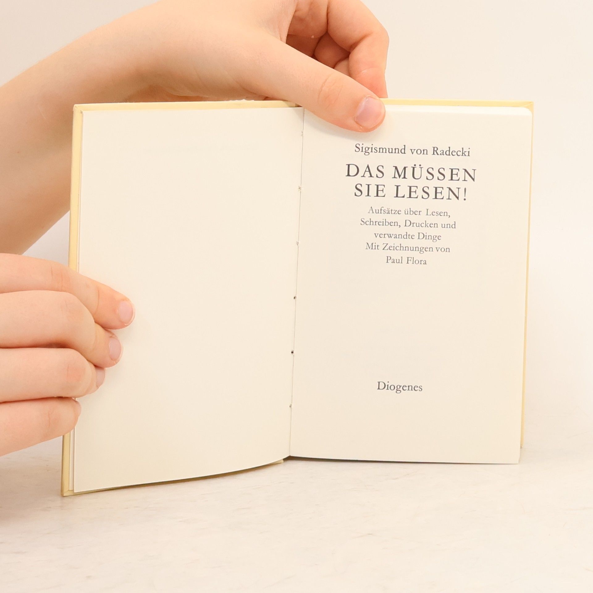 Sigismund von Radecki Das müssen Sie lesen!