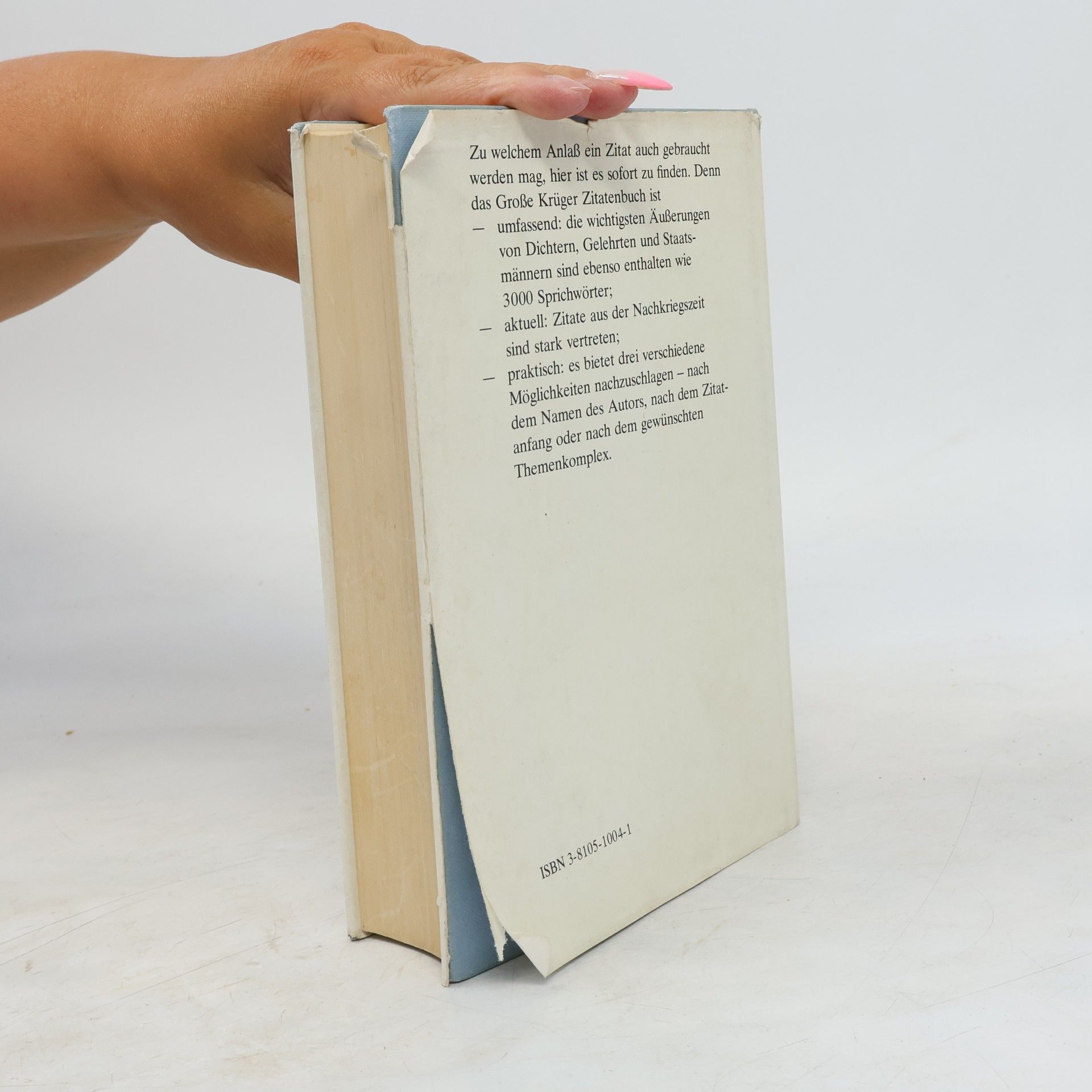 Autorenkollektiv Das große Krüger Zitatenbuch